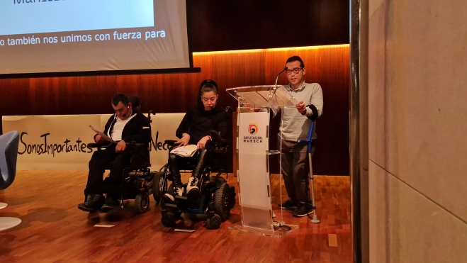 Lectura del manifiesto. Foto Myriam Martínez Lectura del manifiesto. Foto Myriam Martínez