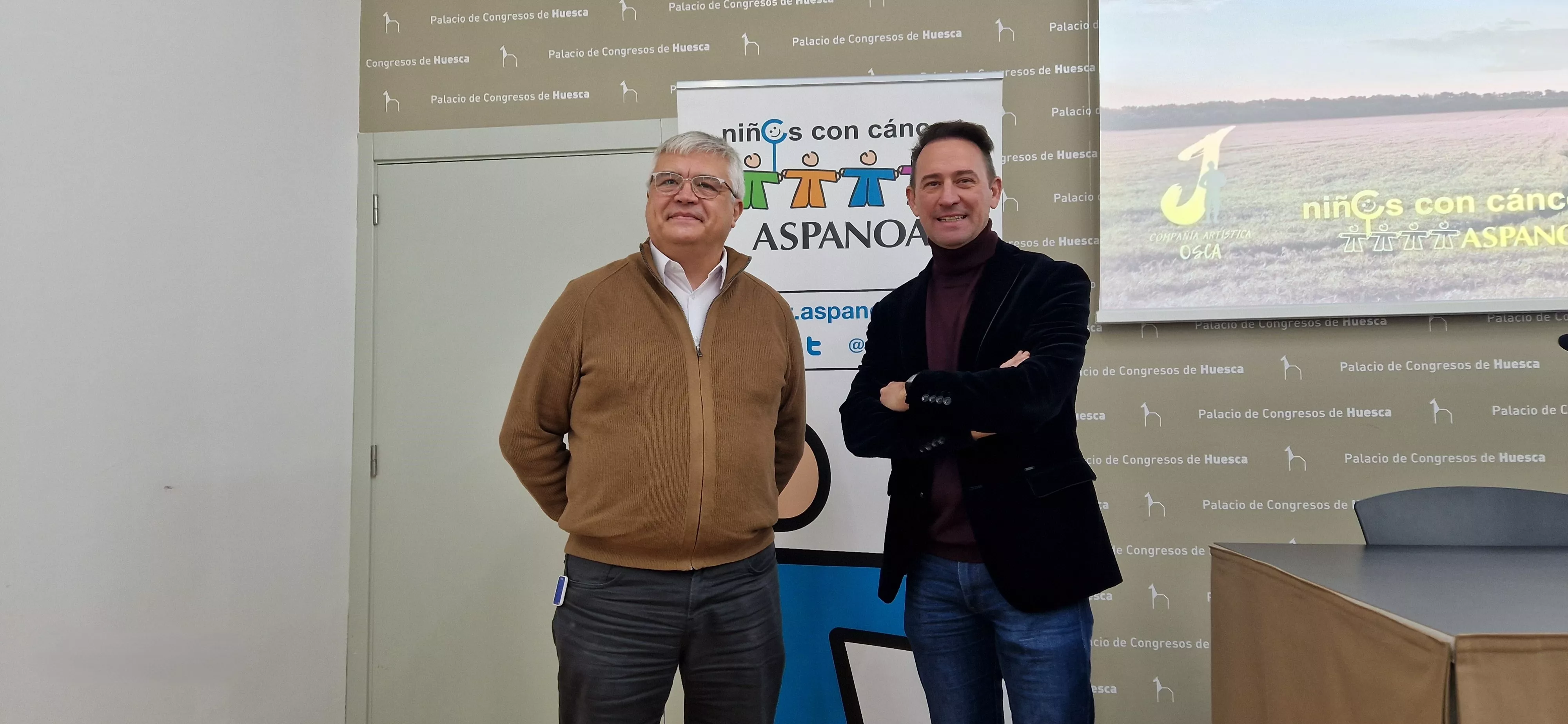 Juan Carlos Acín y Roberto Ciria. Foto Myriam Martínez