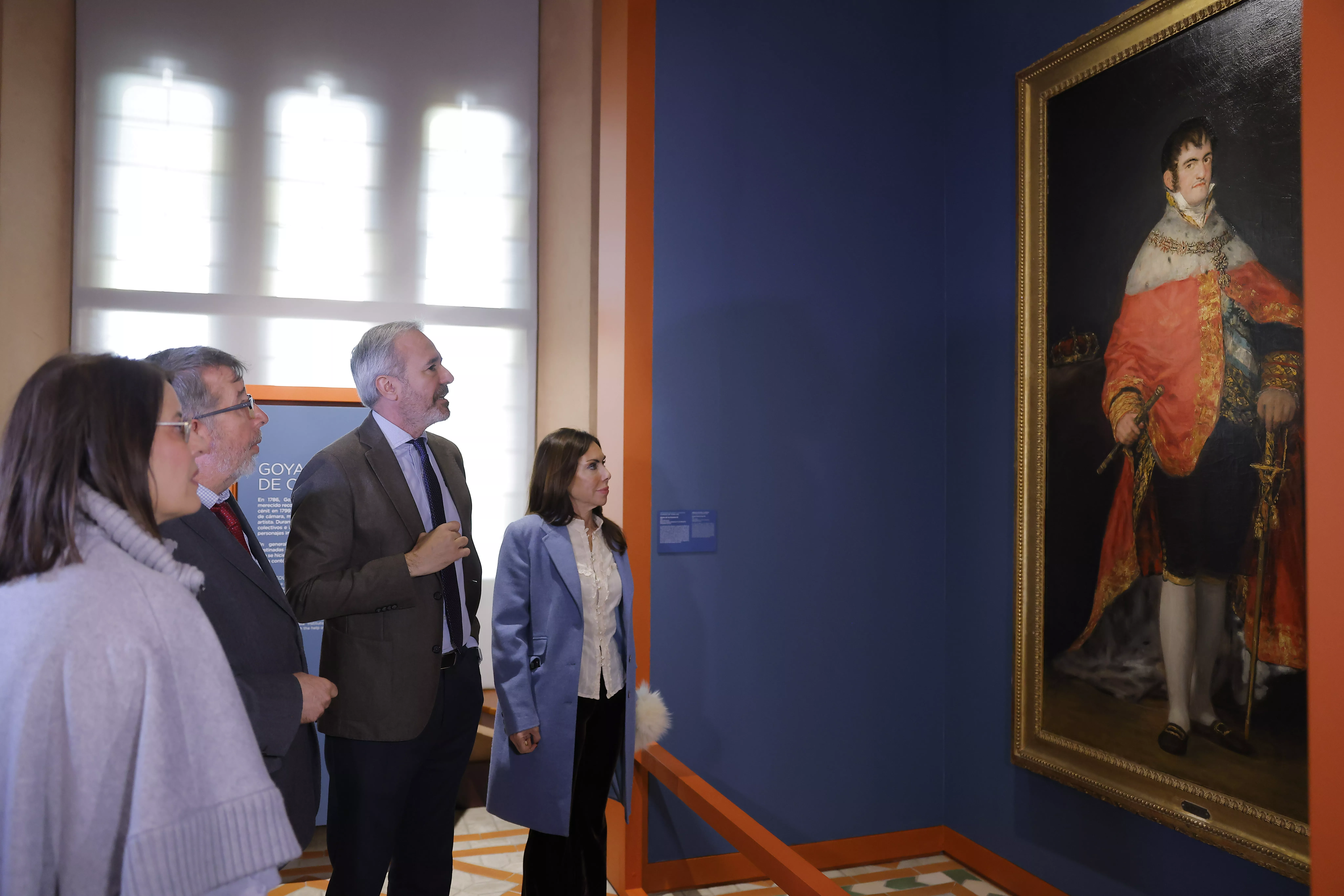 Inauguración de "Goya, del Museo al Palacio". Foto Chus Marchador