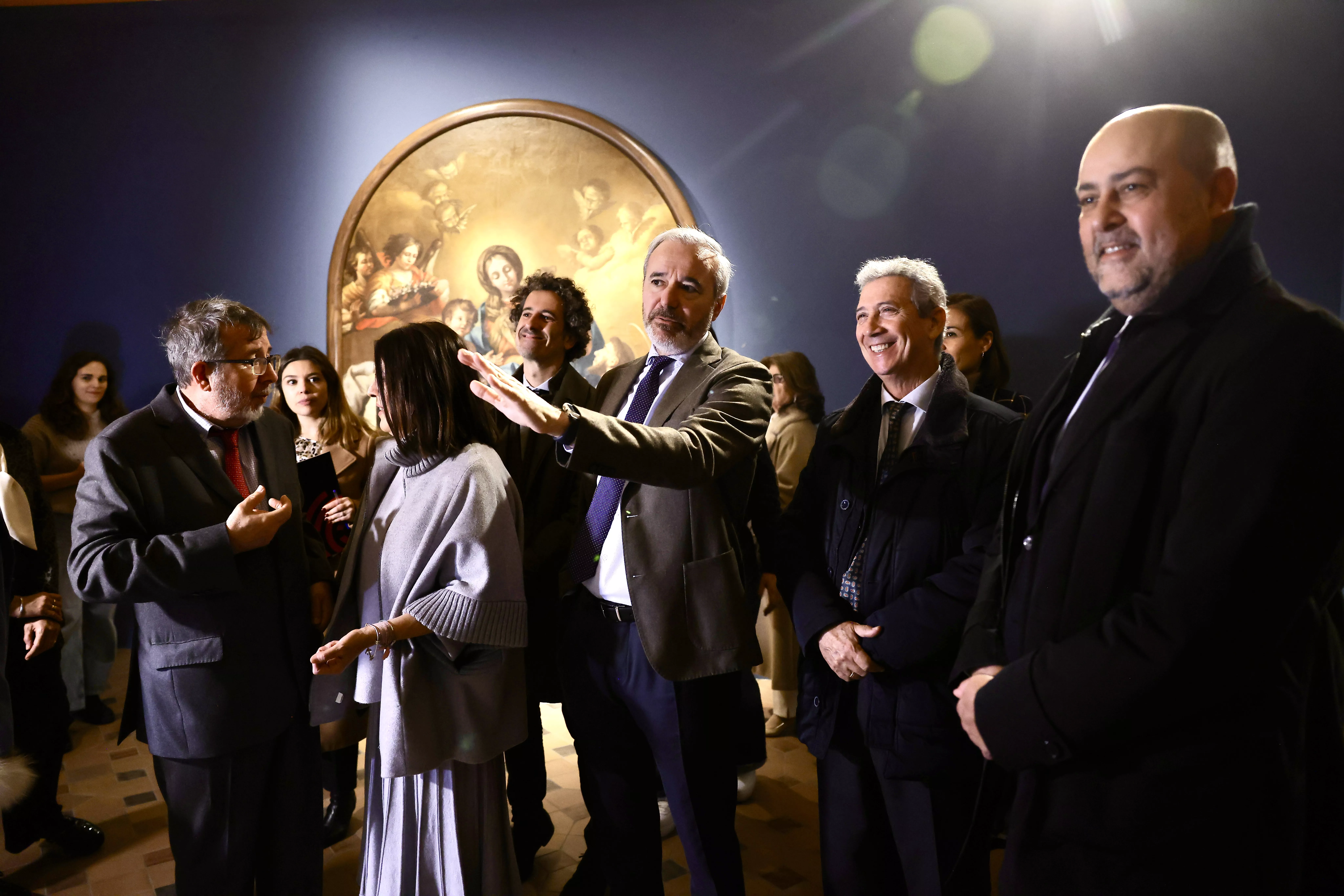 Inauguración de "Goya, del Museo al Palacio". Foto Chus Marchador