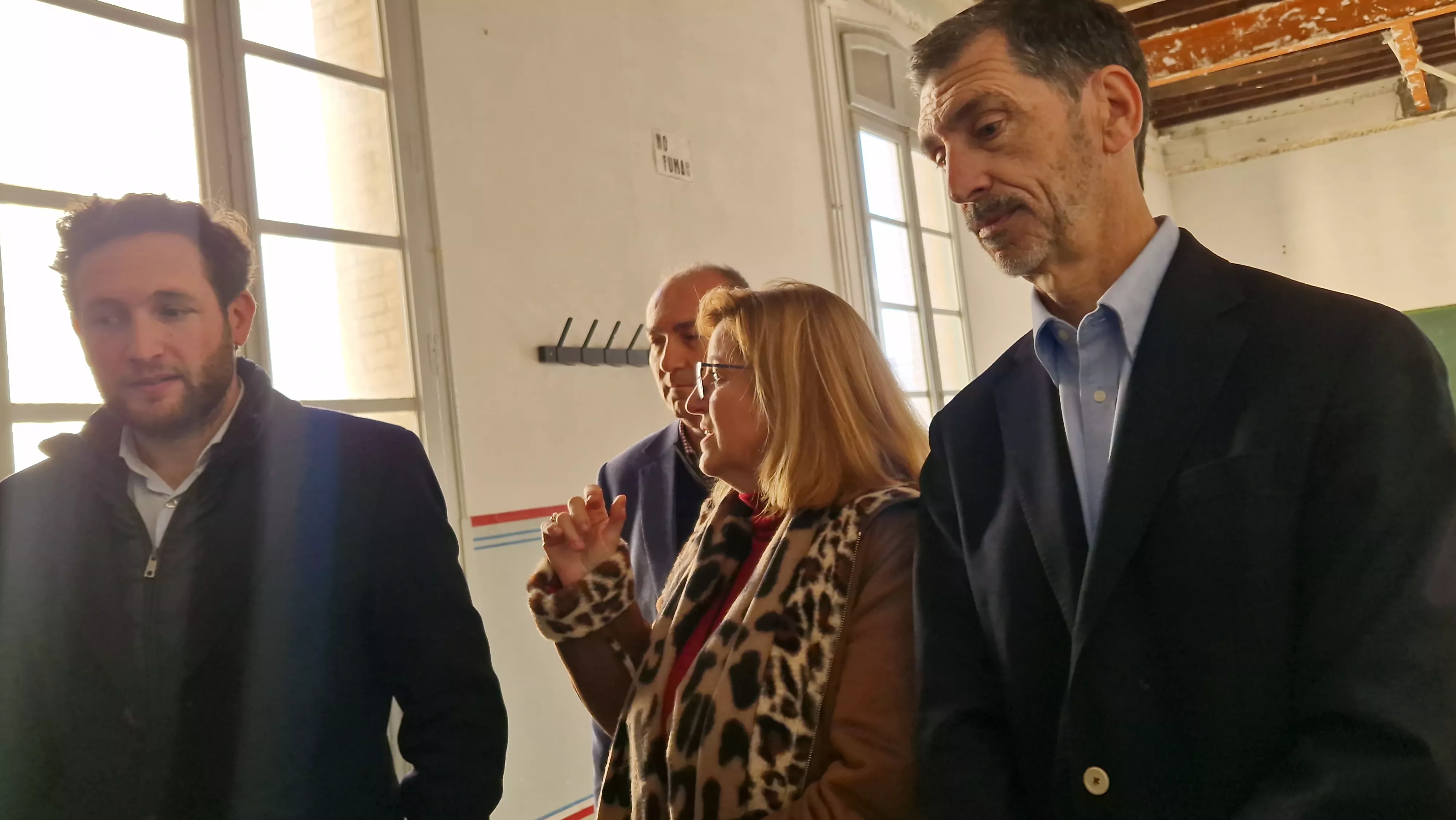 Firma de convenio para iniciar las obras de la Residencia de Niños. Foto Myriam Martínez