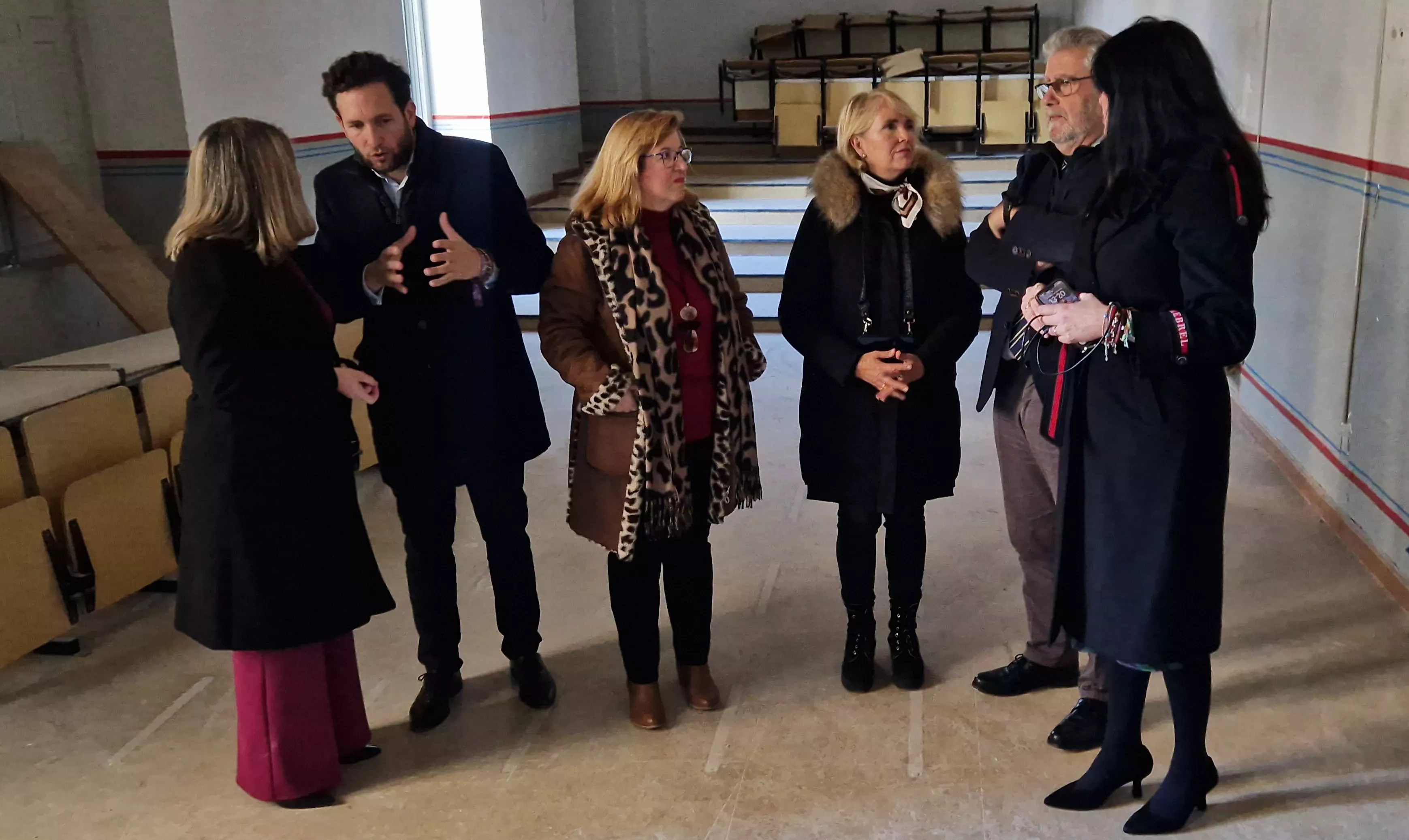 Firma de convenio para iniciar las obras de la Residencia de Niños. Foto Myriam Martínez