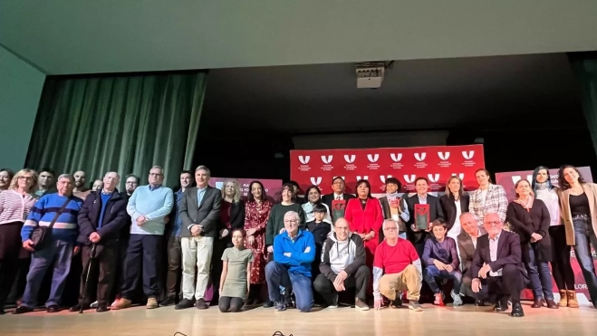 Representación de los participantes en la gala.