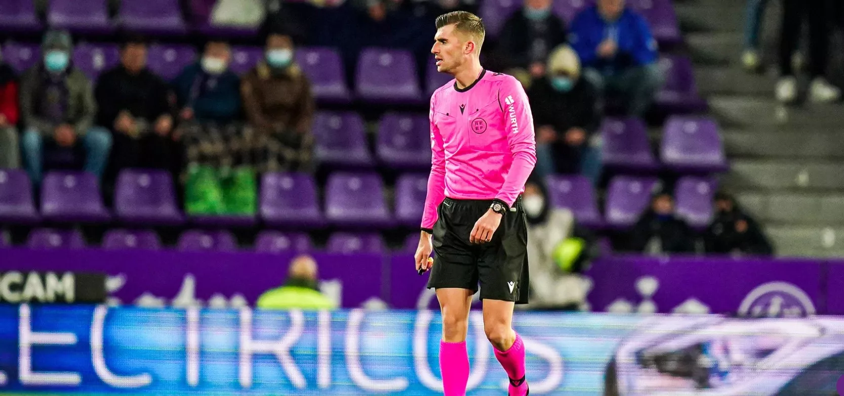 Álvaro Moreno arbitrará el Huesca-Leganés