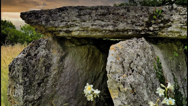 Parte de la fotografía 'Dolmen du Mas de Coti', tercer premio.