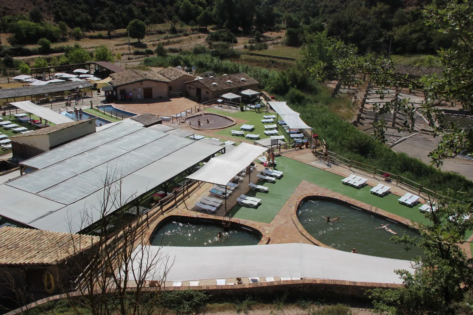 Salinas de Naval, una de las inversiones apoyadas por el Ceder Somontano