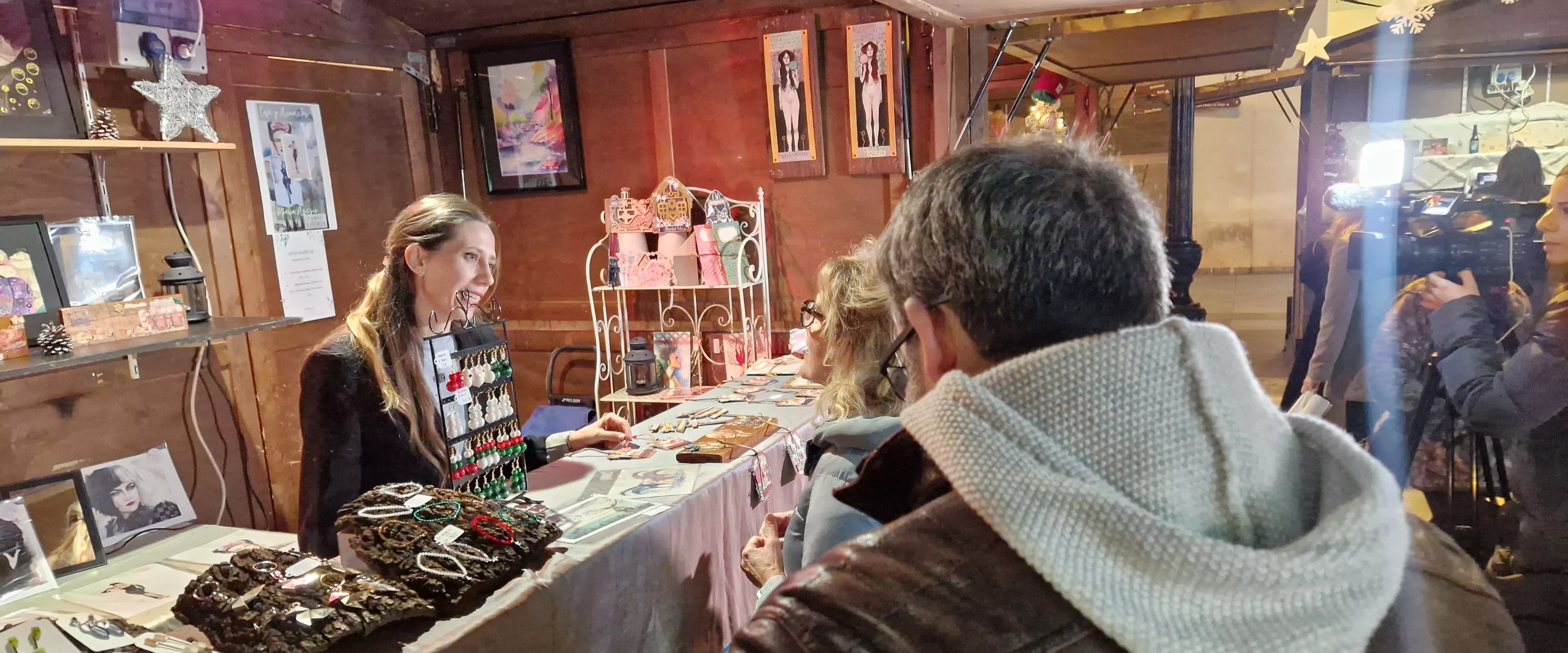 Apertura del Mercado de Navidad 2024. Foto Myriam Martínez