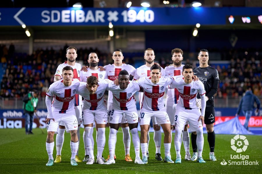 Imágenes del partido Eibar Huesca. Foto La Liga 
