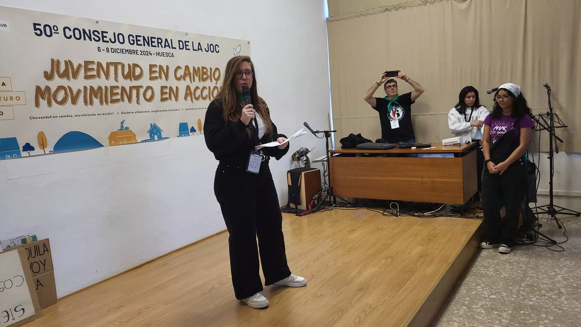 Apertura del 50 Consejo General de la JOC en Huesca