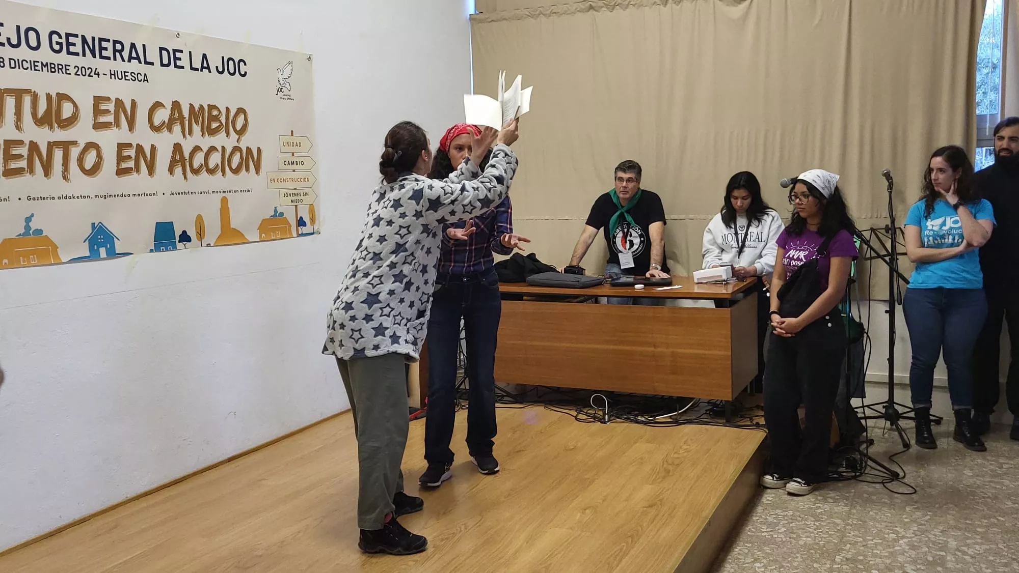 Apertura del 50 Consejo General de la JOC en Huesca