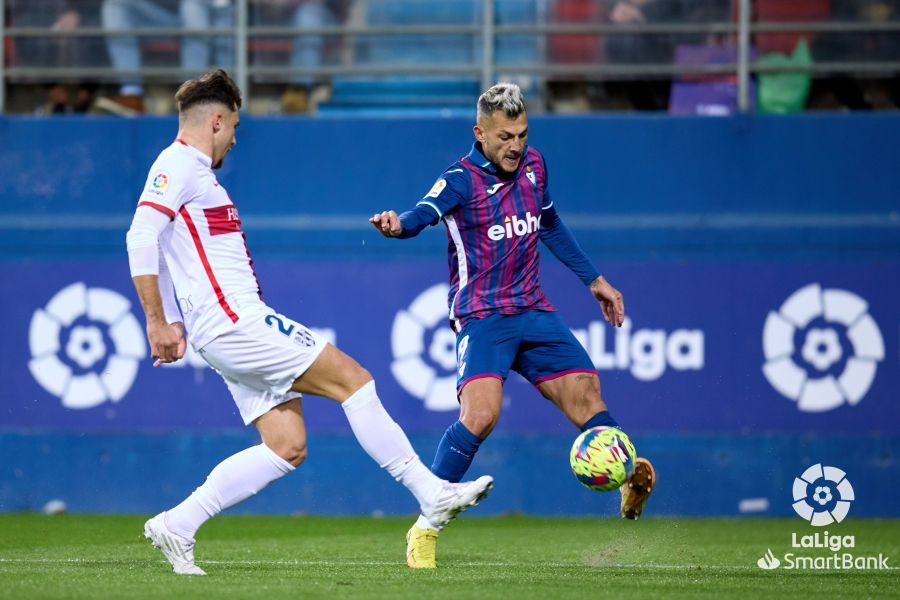 Partido Eibar Huesca. Foto La Liga 