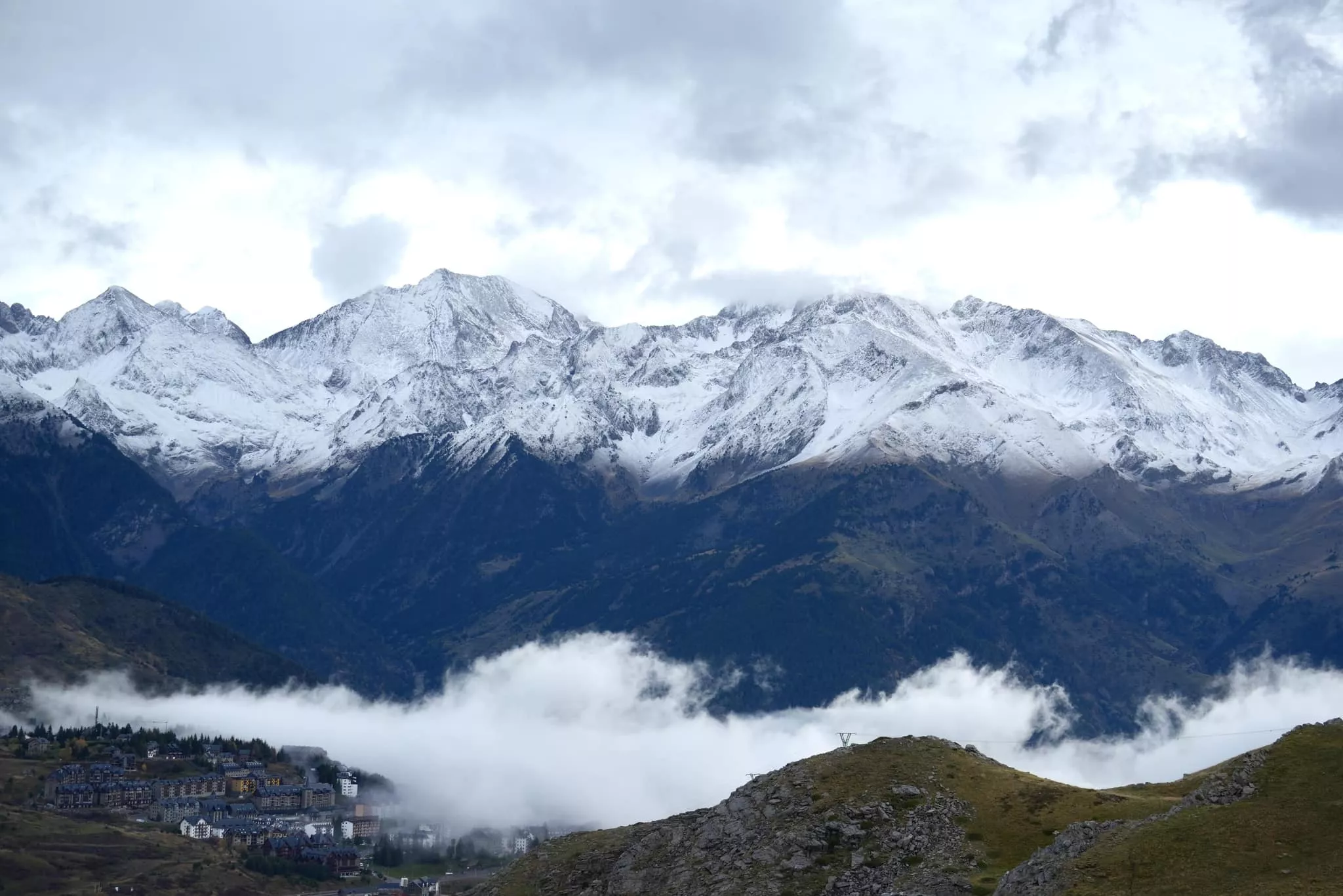 Se prevén fuertes nevadas en el Pirineo desde este sábado. Foto Aramón Formigal Panticosa