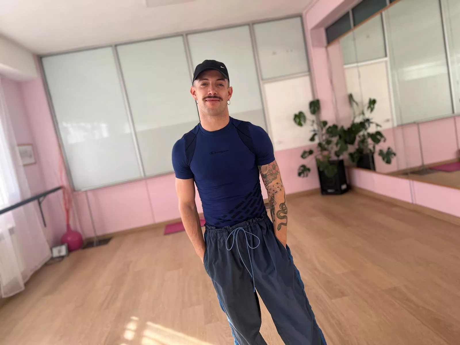 Participantes en el tercer Cupra Dance Camp en Espacio Danza de Huesca. Foto Mercedes Manterola