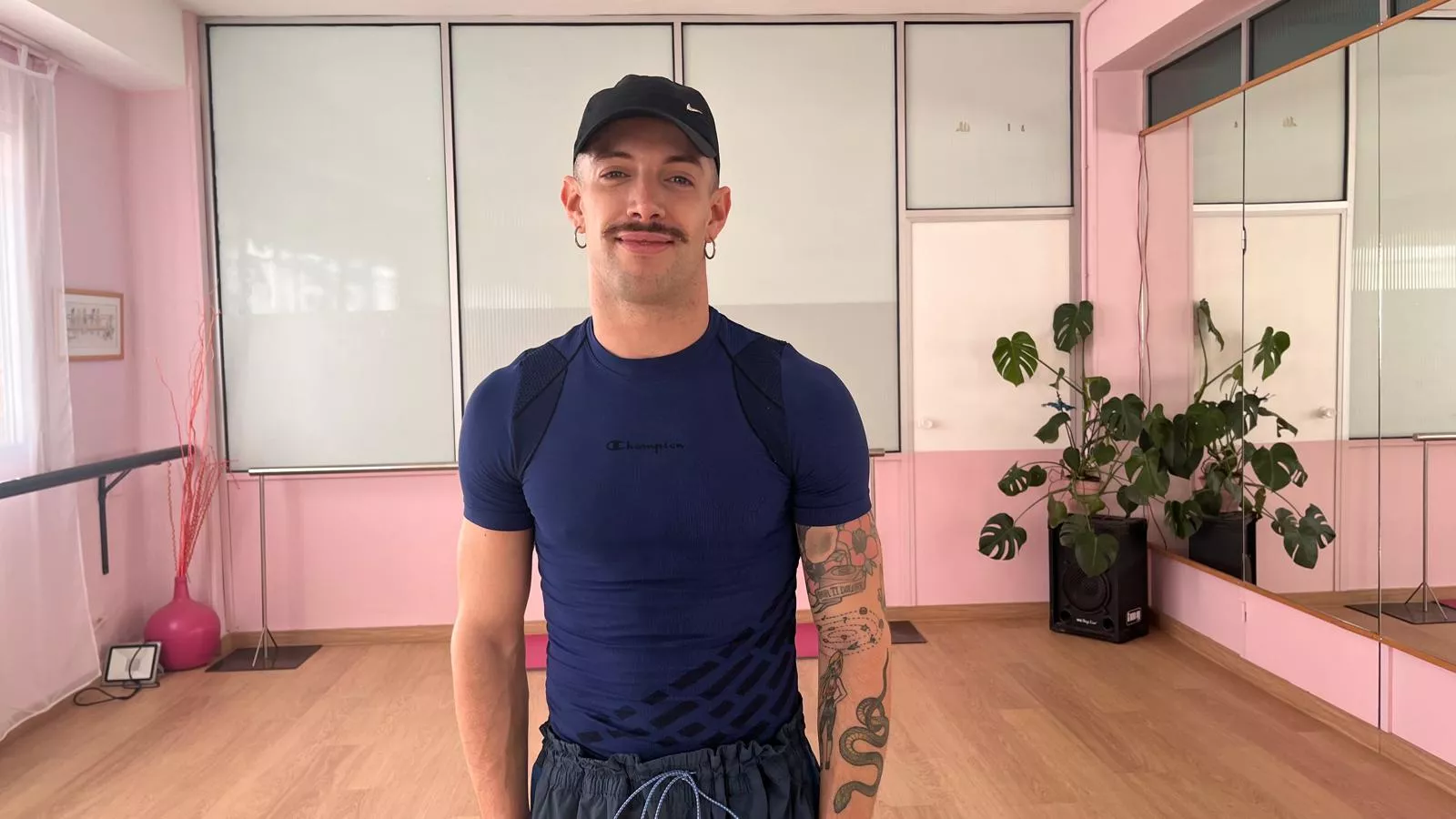 Participantes en el tercer Cupra Dance Camp en Espacio Danza de Huesca. Foto Mercedes Manterola