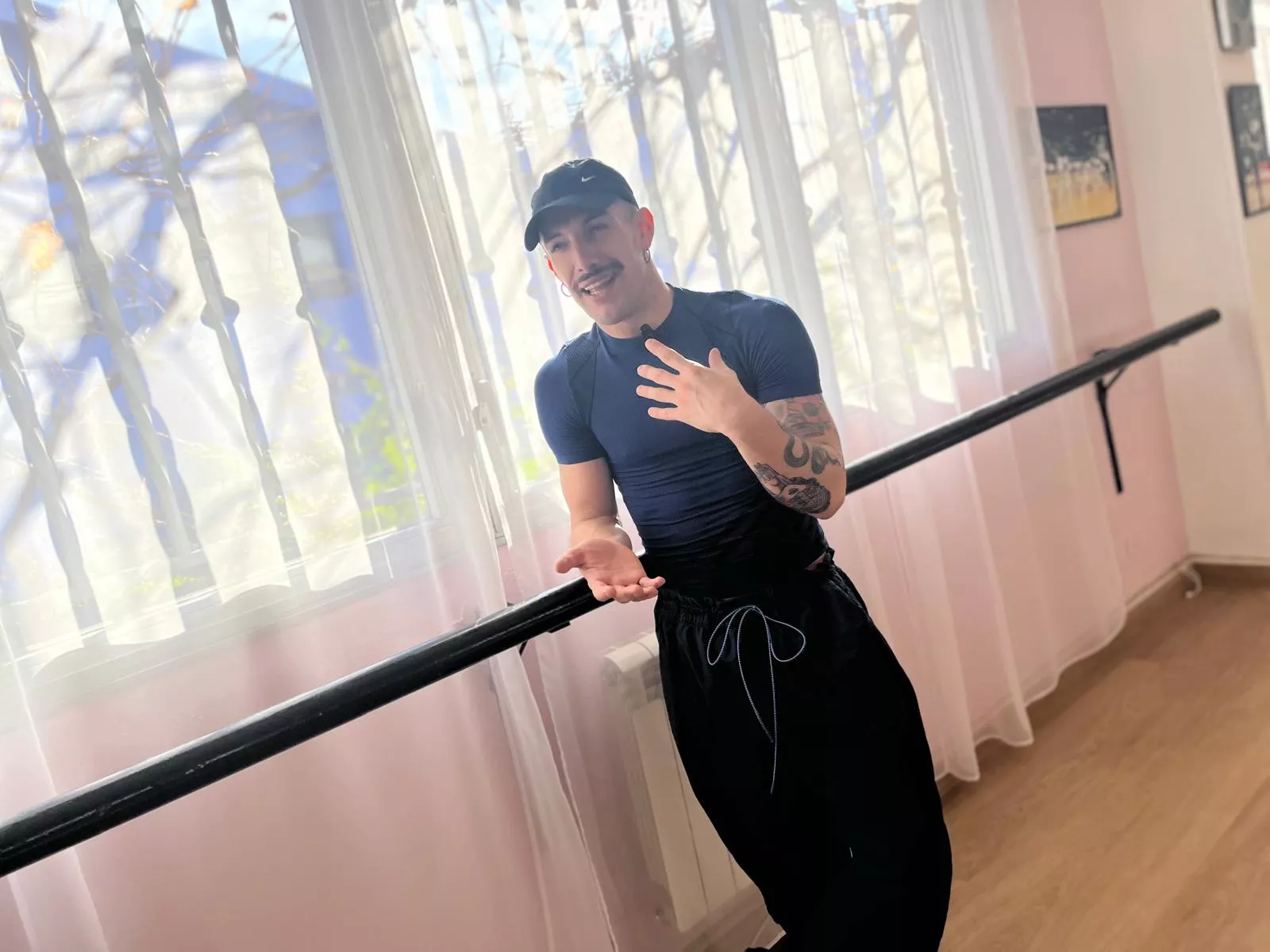 Participantes en el tercer Cupra Dance Camp en Espacio Danza de Huesca. Foto Mercedes Manterola