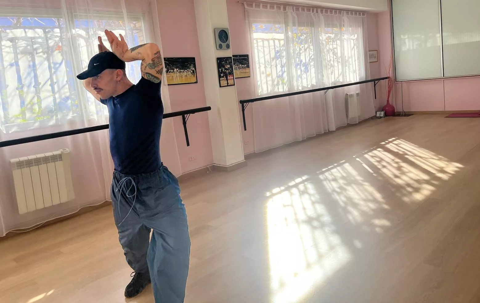 Participantes en el tercer Cupra Dance Camp en Espacio Danza de Huesca. Foto Mercedes Manterola