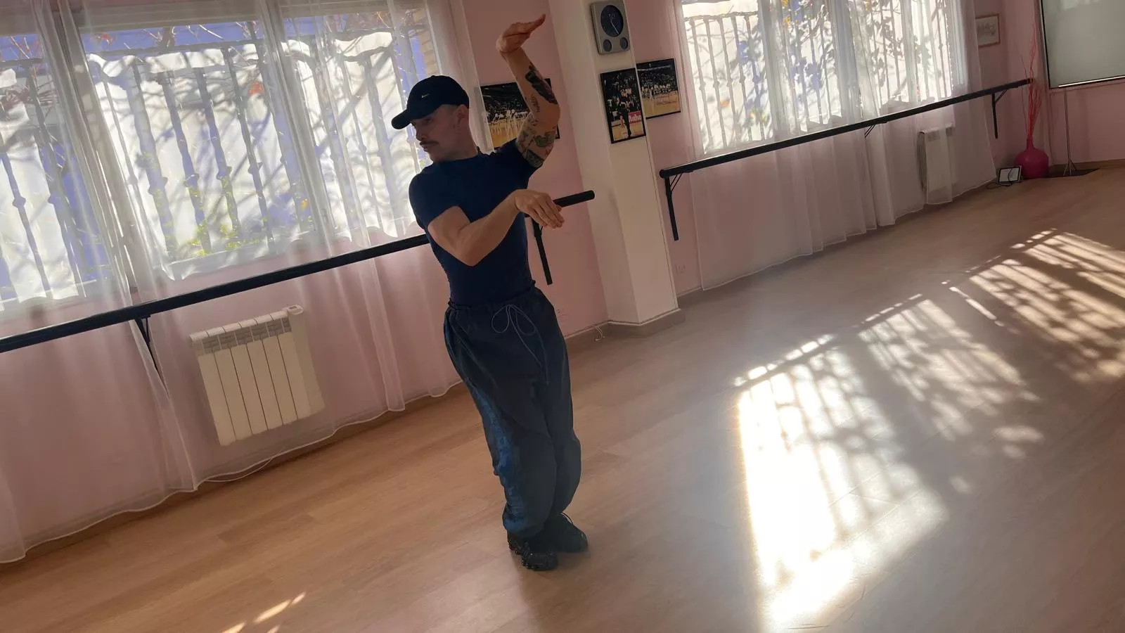 Participantes en el tercer Cupra Dance Camp en Espacio Danza de Huesca. Foto Mercedes Manterola