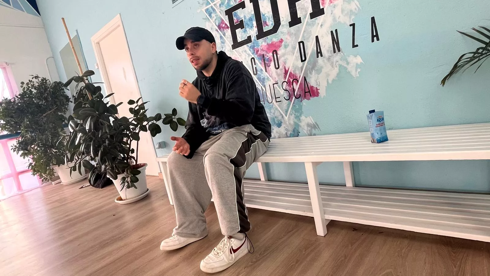 Participantes en el tercer Cupra Dance Camp en Espacio Danza de Huesca. Foto Mercedes Manterola