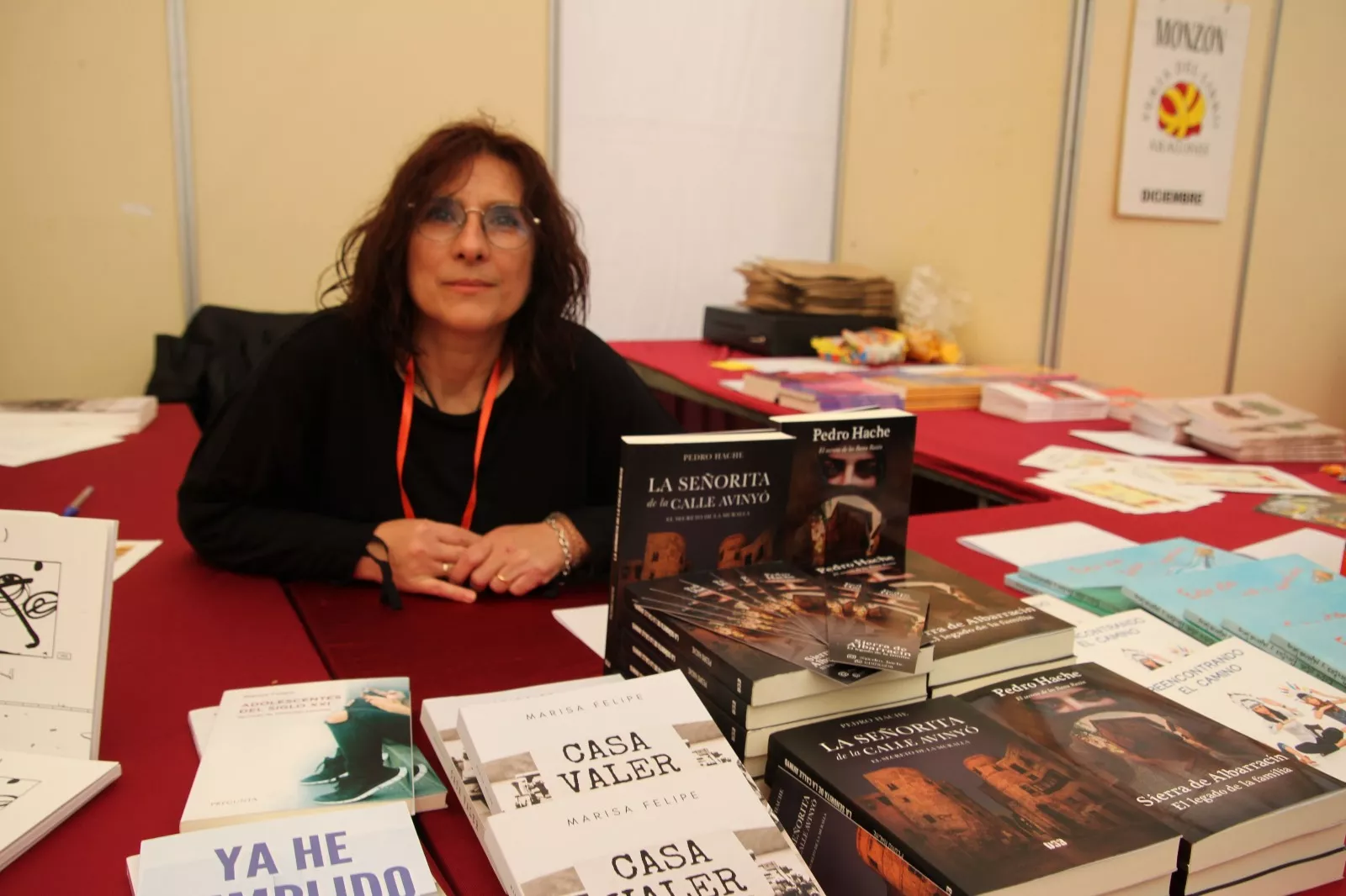 Apertura en Monzón de la Feria del Libro Aragonés 2024. Foto Carlos Neofato