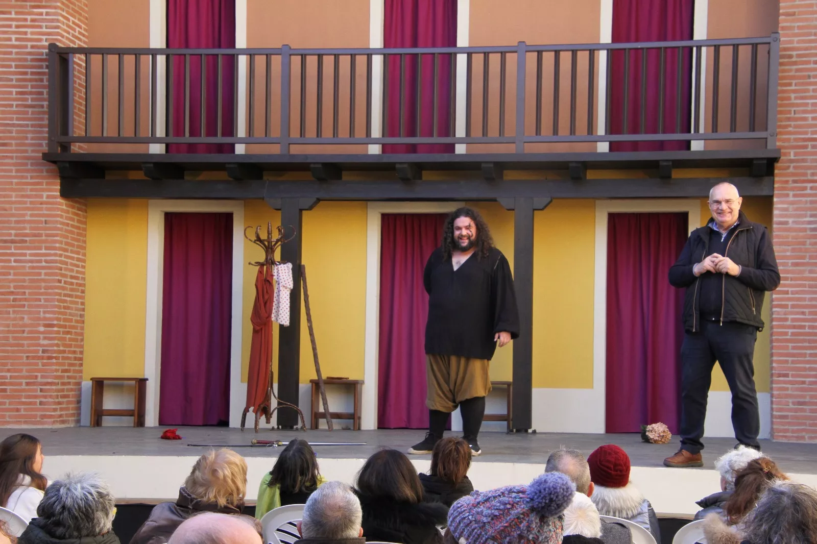 Estreno de La Celestina en Robres. Foto Carlos Neofato