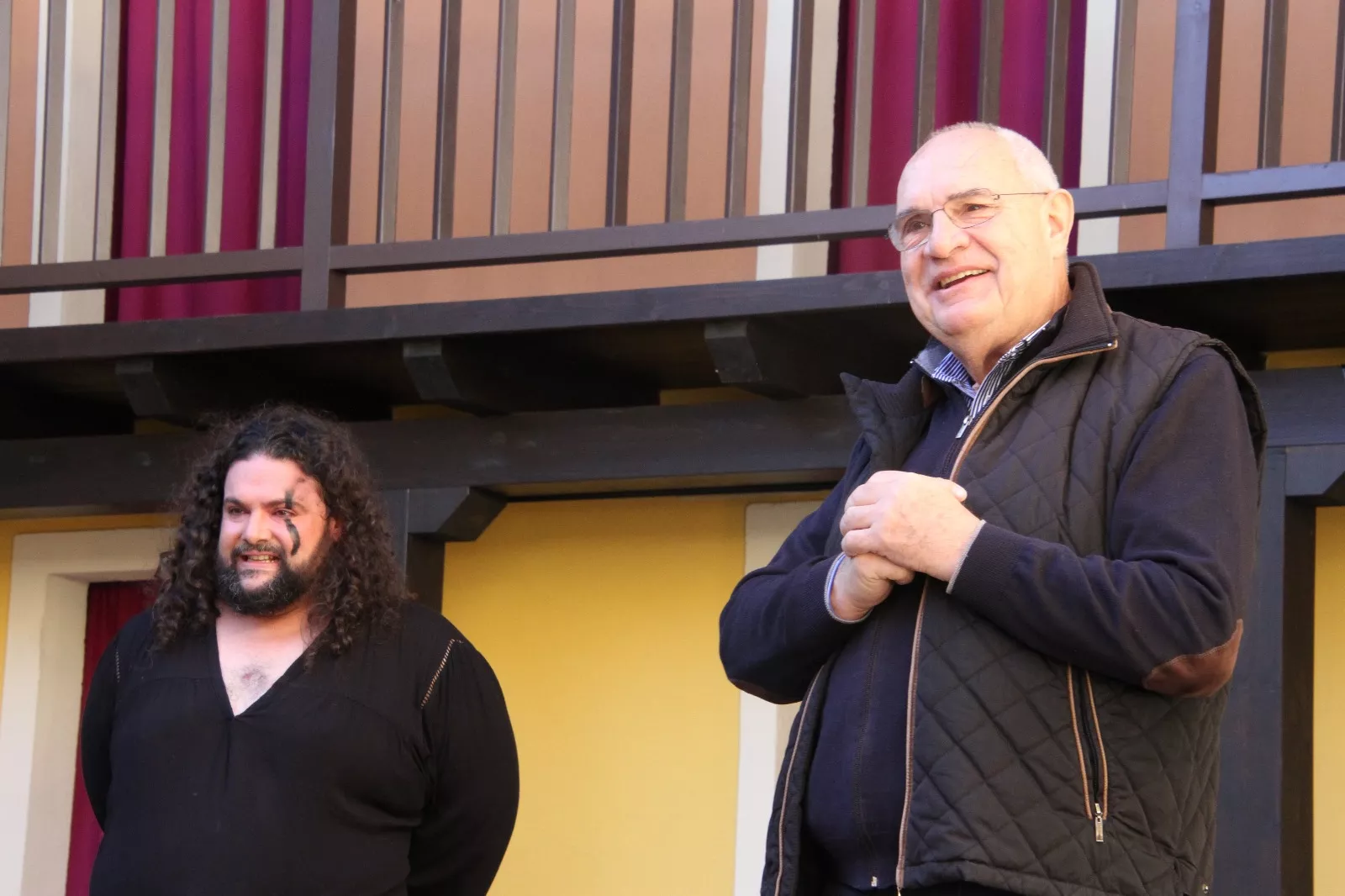 Estreno de La Celestina en Robres. Foto Carlos Neofato