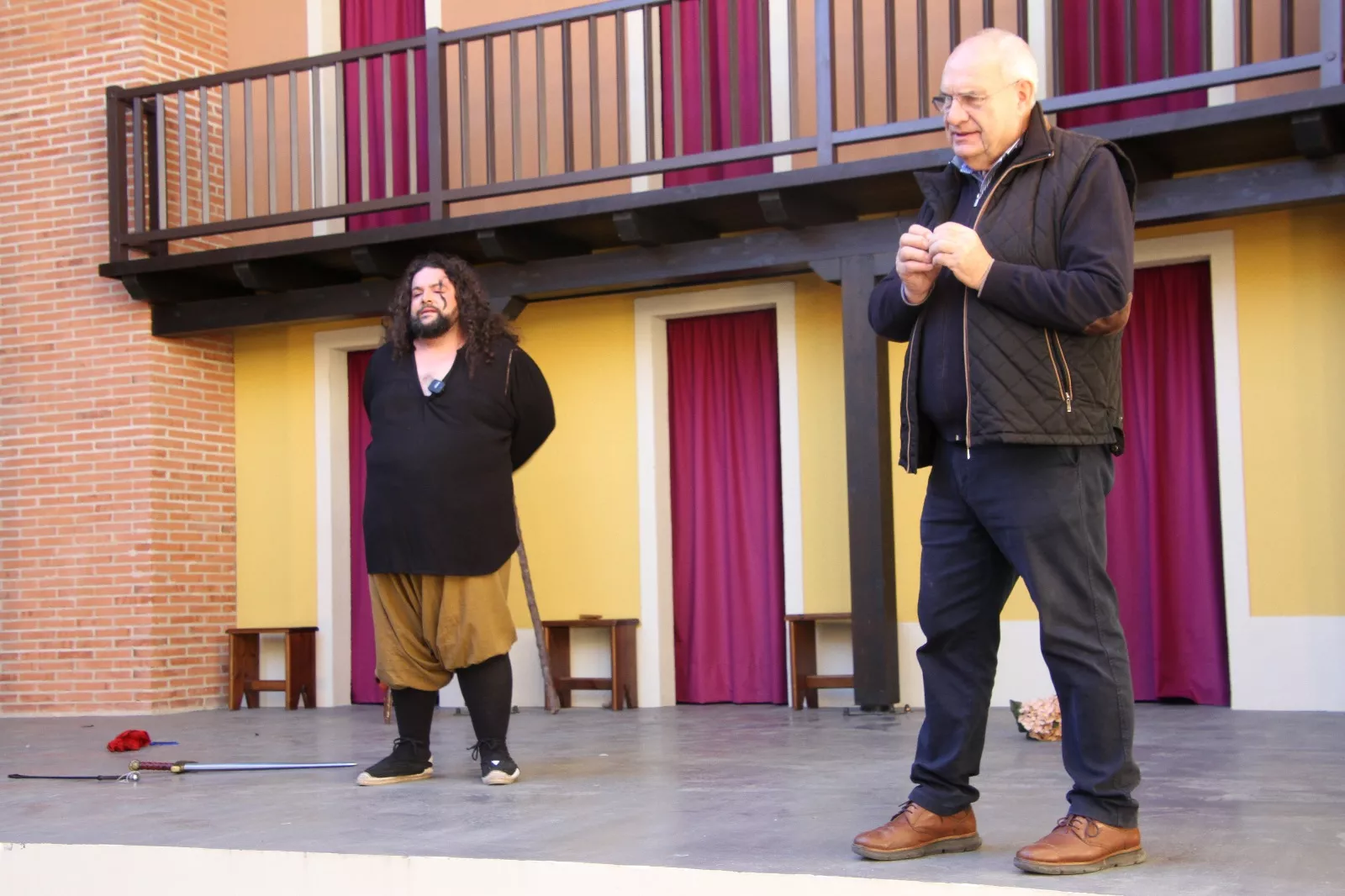 Estreno de La Celestina en Robres. Foto Carlos Neofato