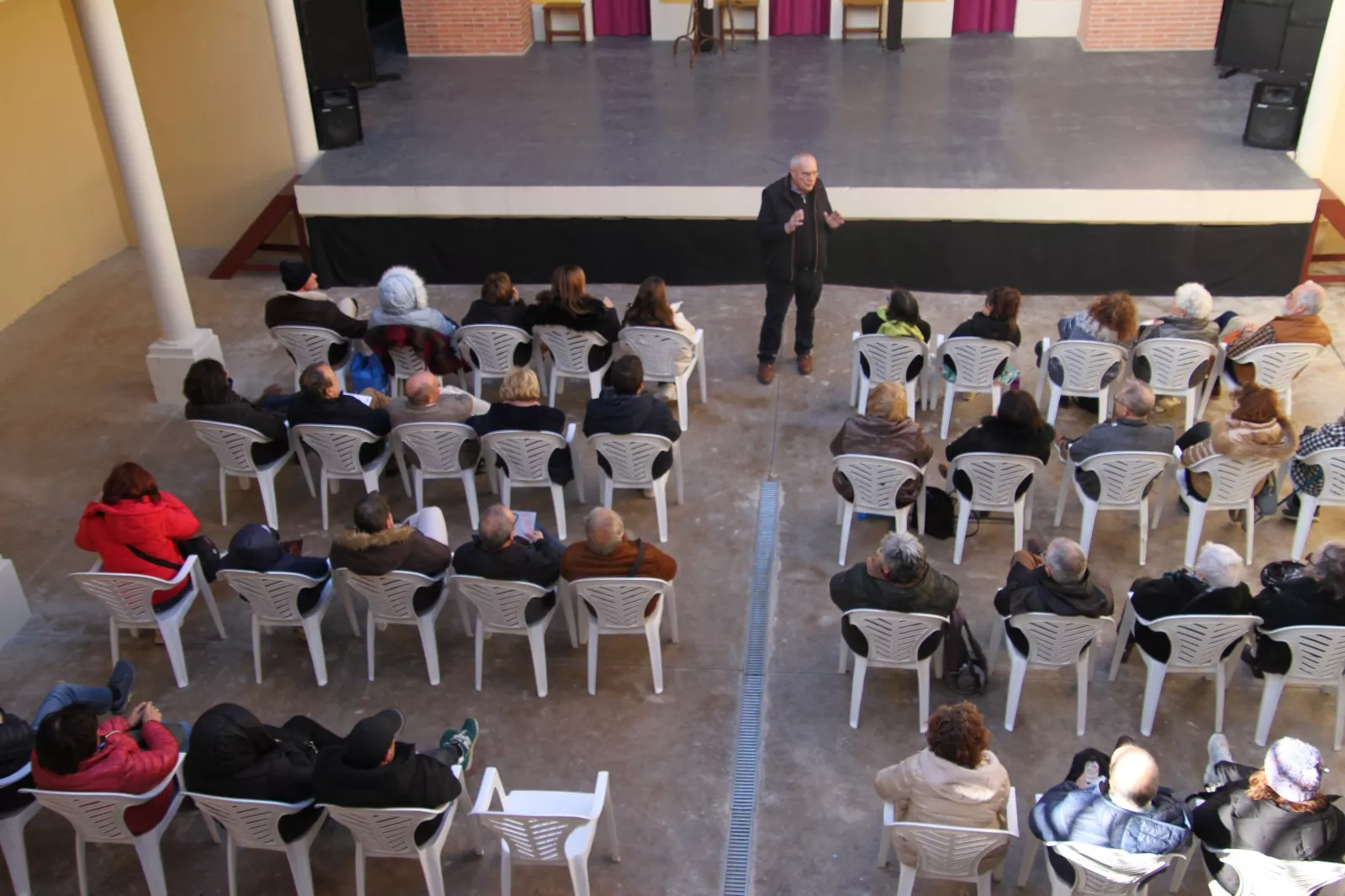 Estreno de La Celestina en Robres. Foto Carlos Neofato