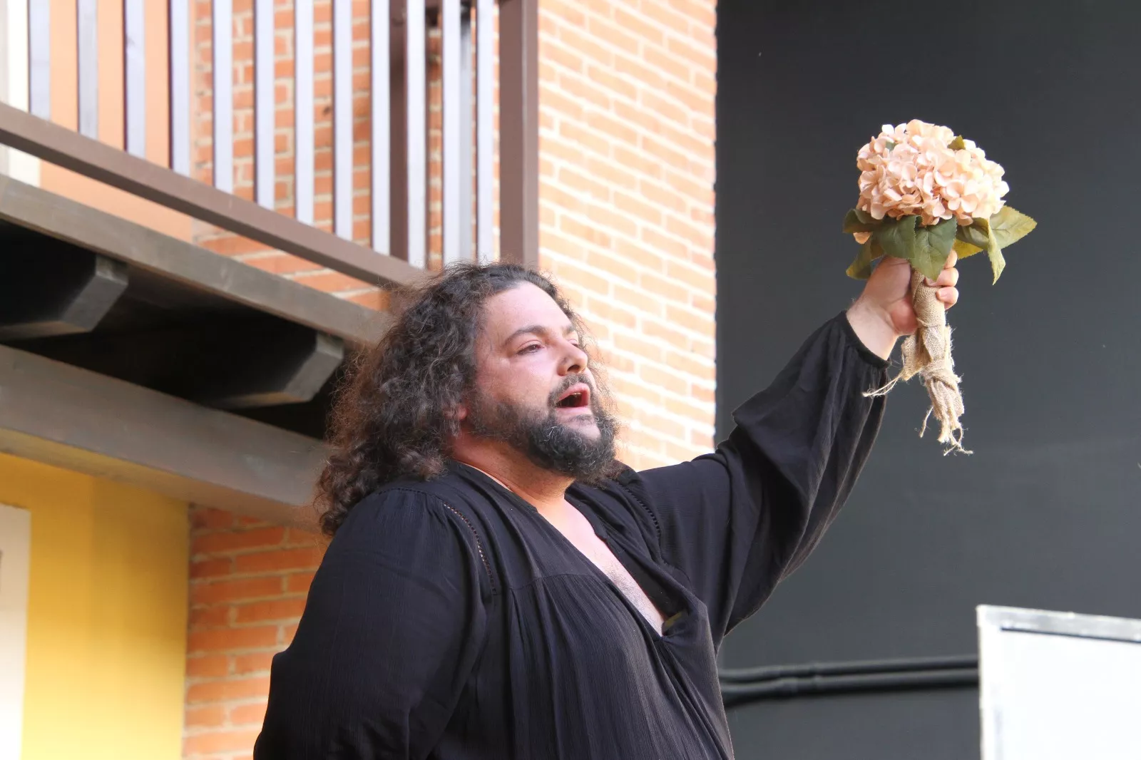 Estreno de La Celestina en Robres. Foto Carlos Neofato
