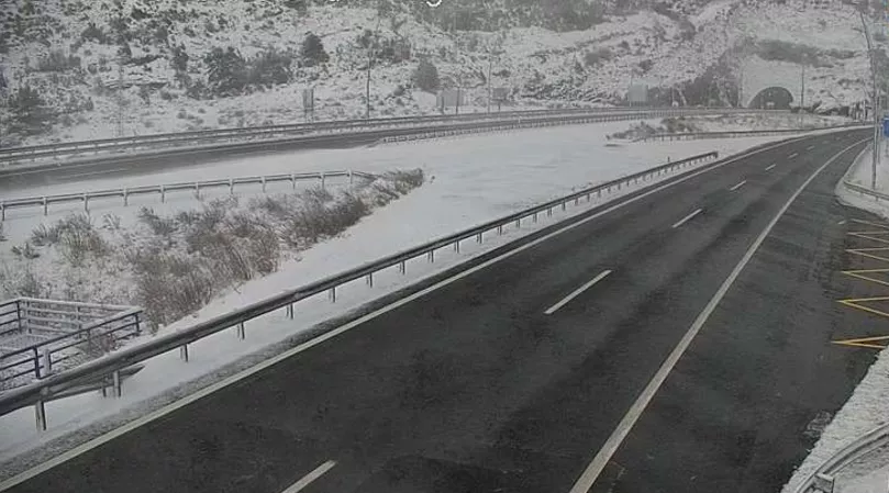 Túneles de Arguis el domingo por la mañana.