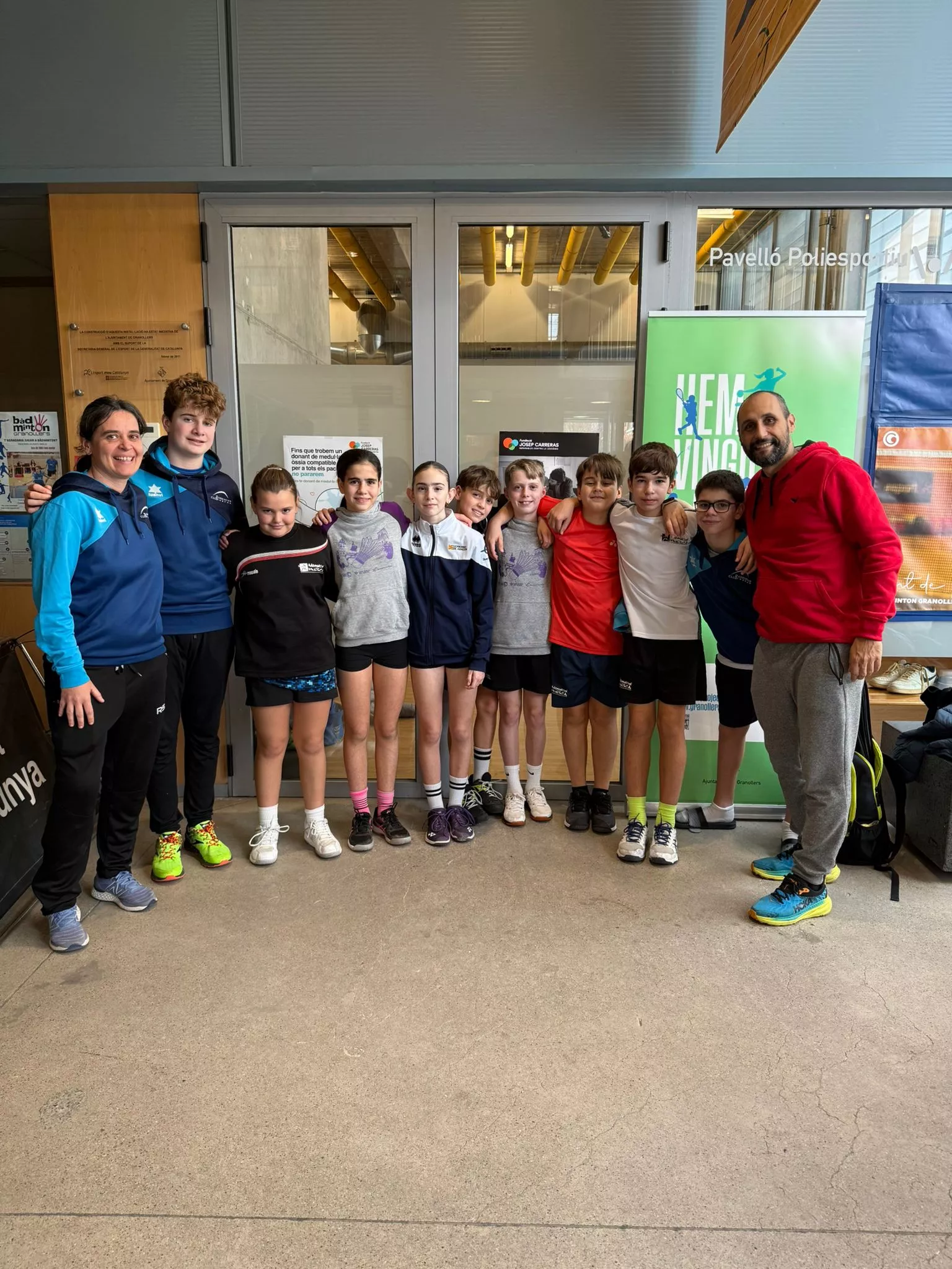 Representación altoaragonesa en el Campeonato de España Sub-13 en Granollers