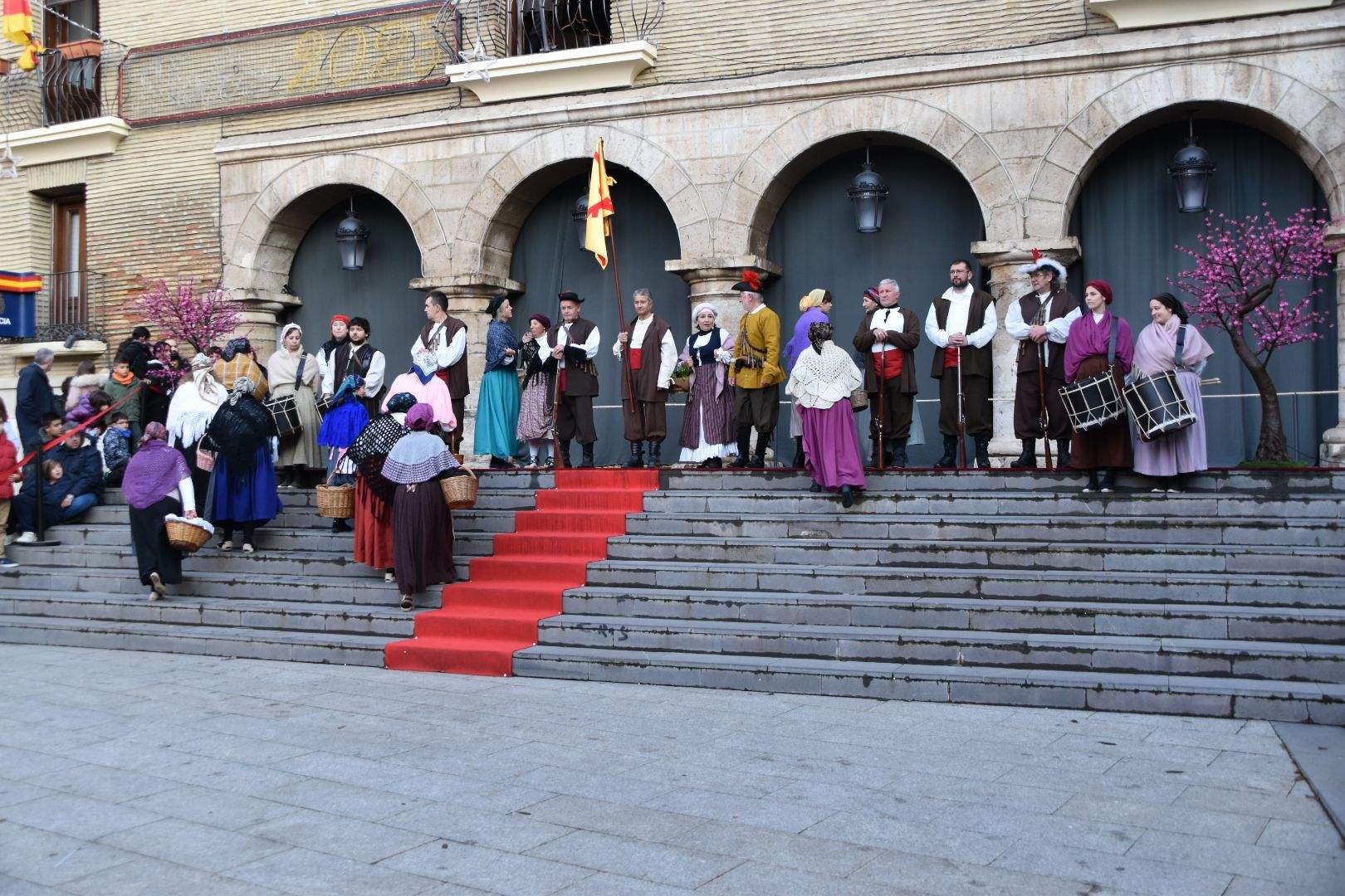 Imágenes de la fiesta de Santa Bárbara de Monzón en torno al Bautizo del Alcalde 