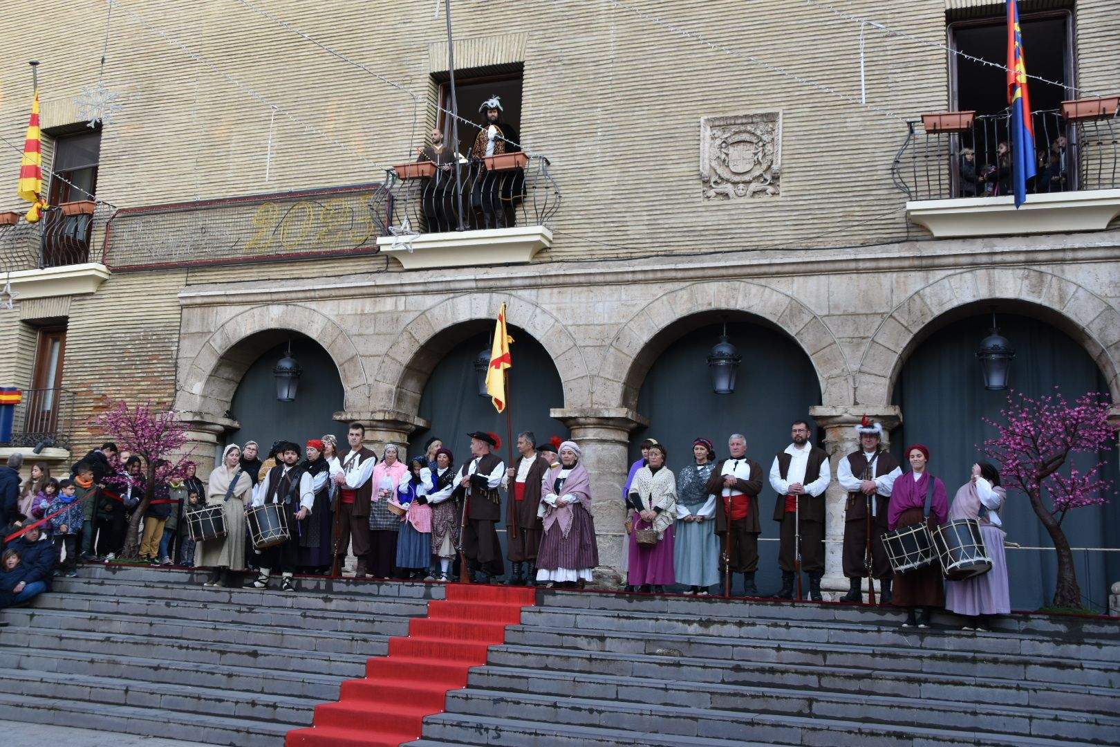 Imágenes de la fiesta de Santa Bárbara de Monzón en torno al Bautizo del Alcalde 