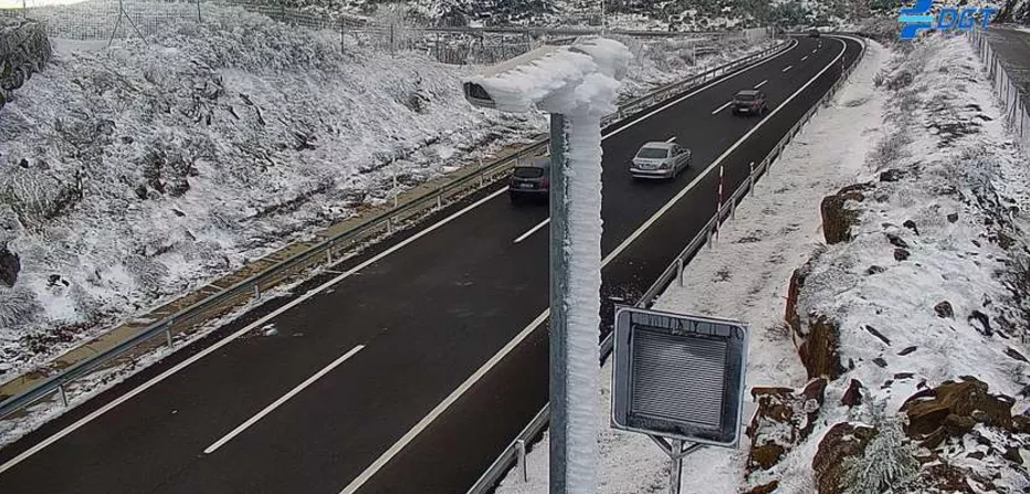 Alto de Monrepós el lunes por la mañana