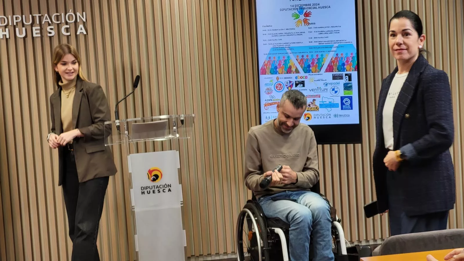 Marina Cutié, Álex Bargués y Lola Ibort en la presentación del Congreso