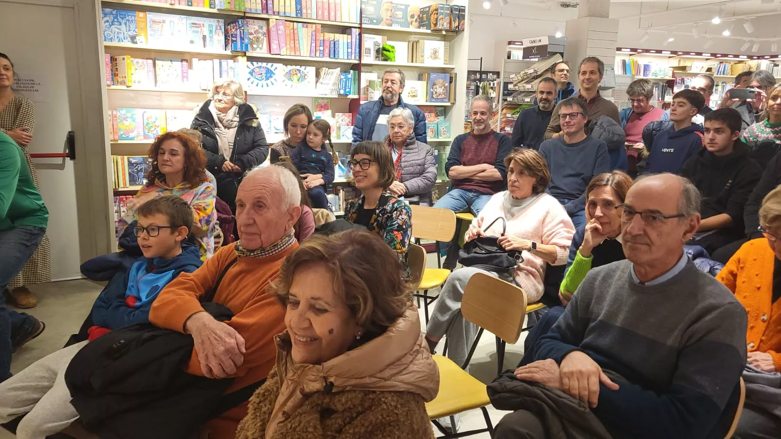 Lorenzo Caudevilla y Luis Lles durante la presentación de Una Obra Maestra