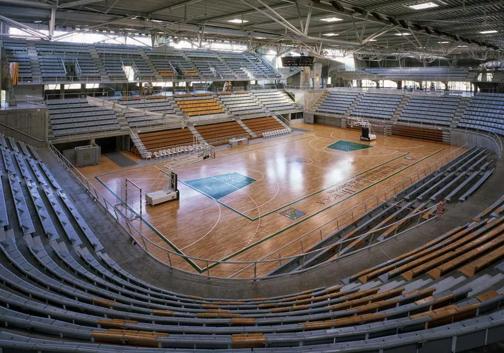 Palacio Municipal de los Deportes de Huesca. Foto: www.aia.cat