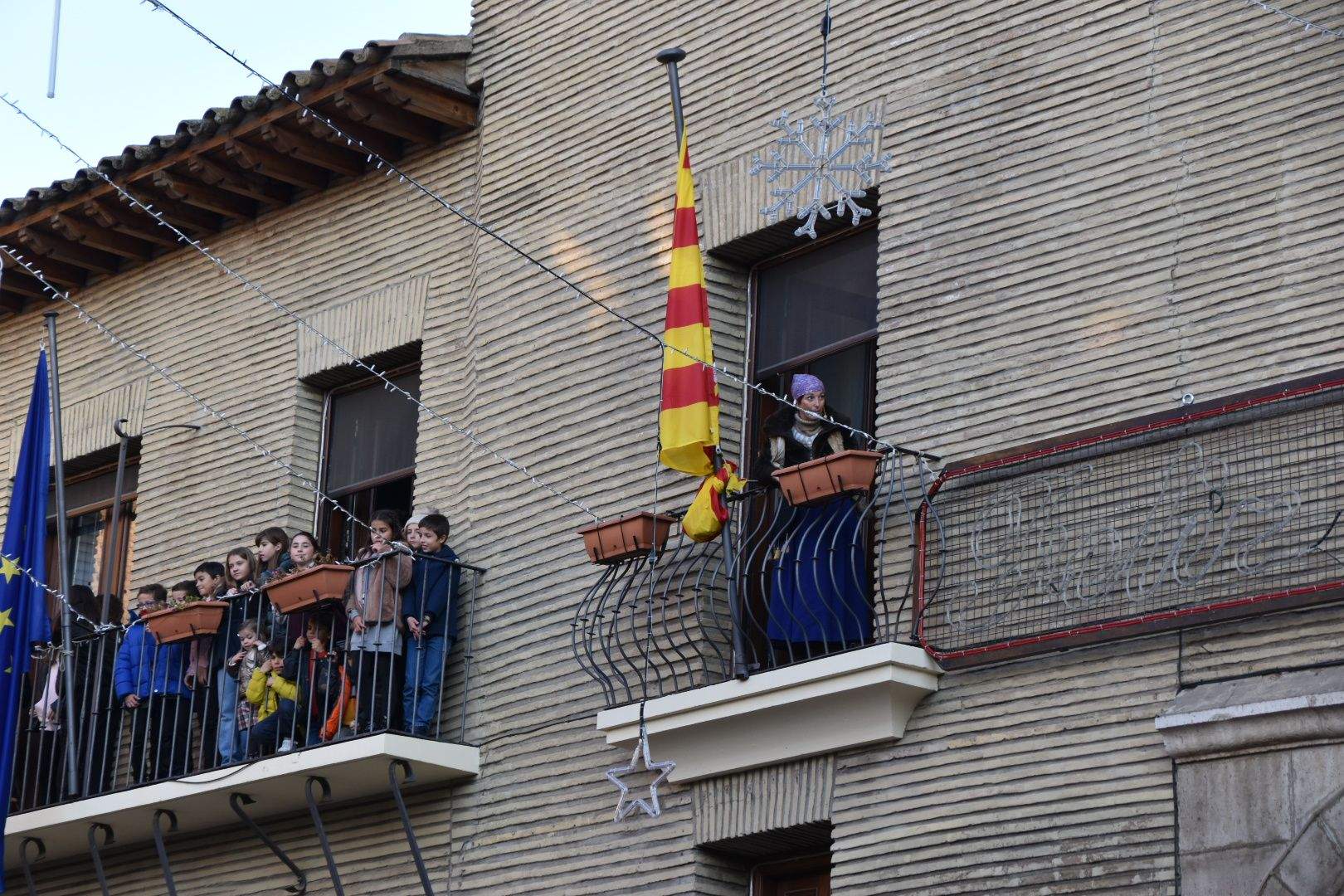Imágenes de la fiesta de Santa Bárbara de Monzón en torno al Bautizo del Alcalde 