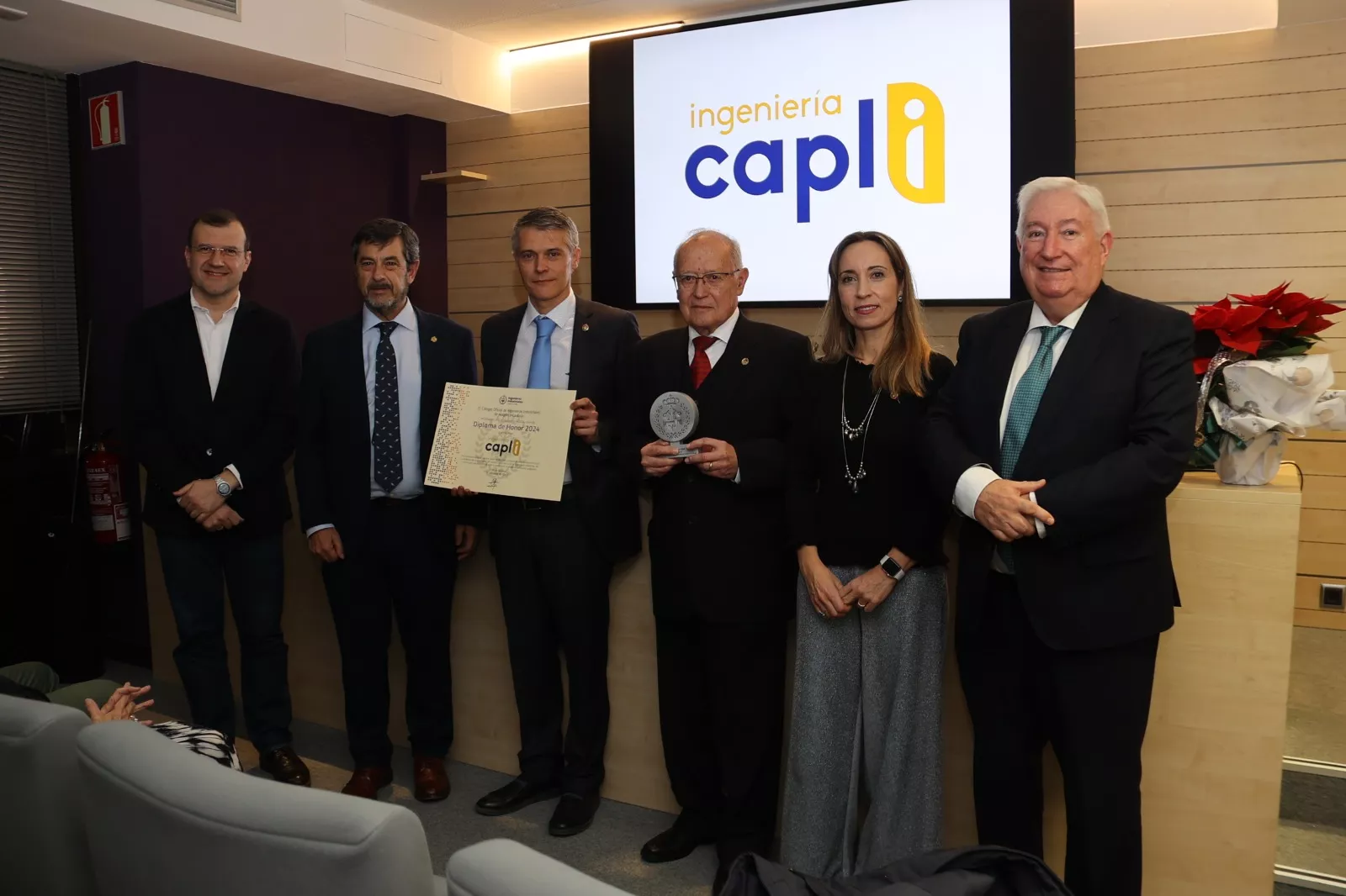 Imagen de los galardonados.