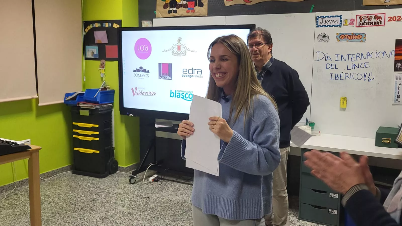 Brindis Navideño de Alzheimer Huesca en el Centro Recuerdos