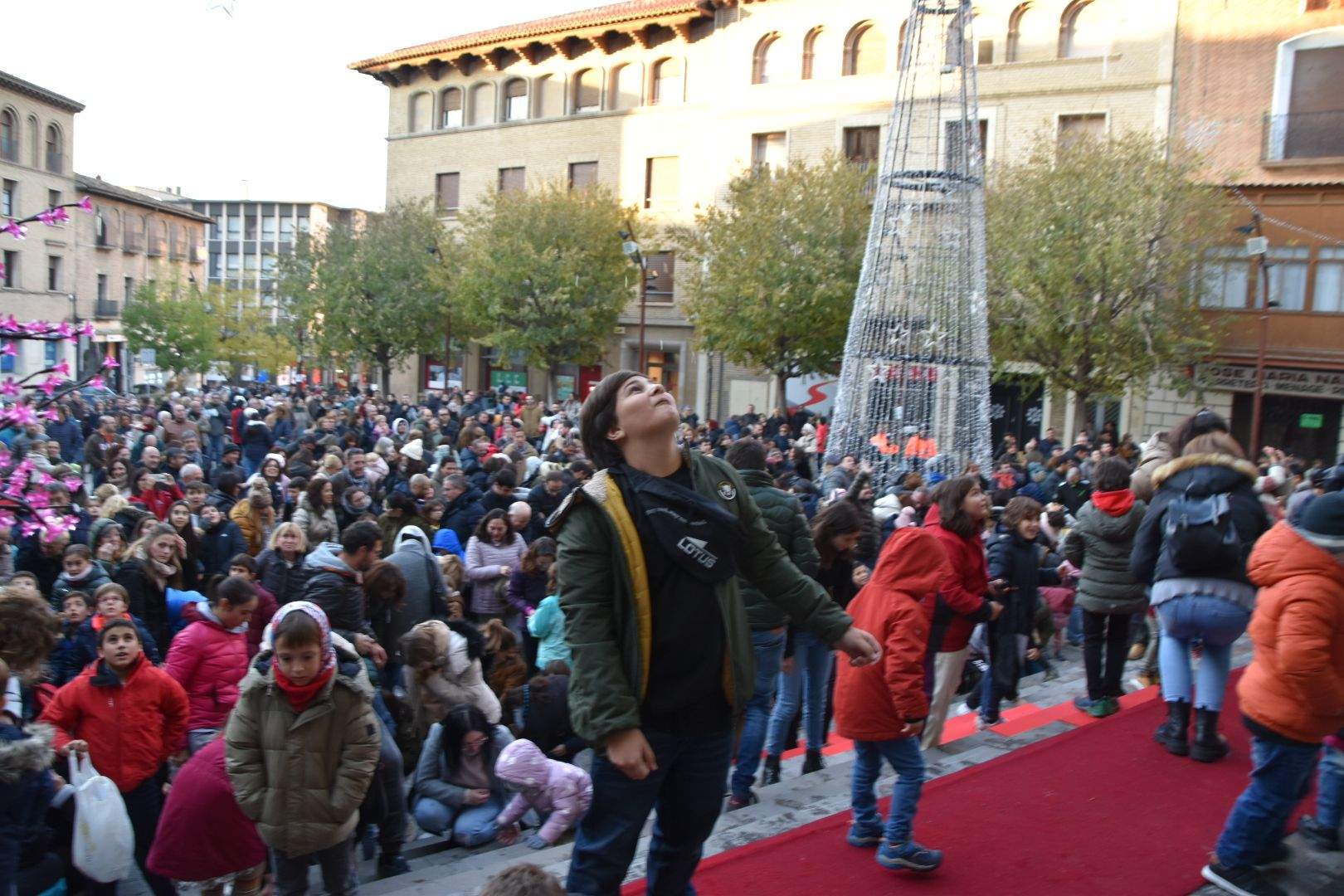 Imágenes de la fiesta de Santa Bárbara de Monzón en torno al Bautizo del Alcalde