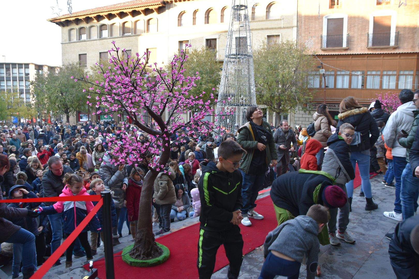 Imágenes de la fiesta de Santa Bárbara de Monzón en torno al Bautizo del Alcalde 
