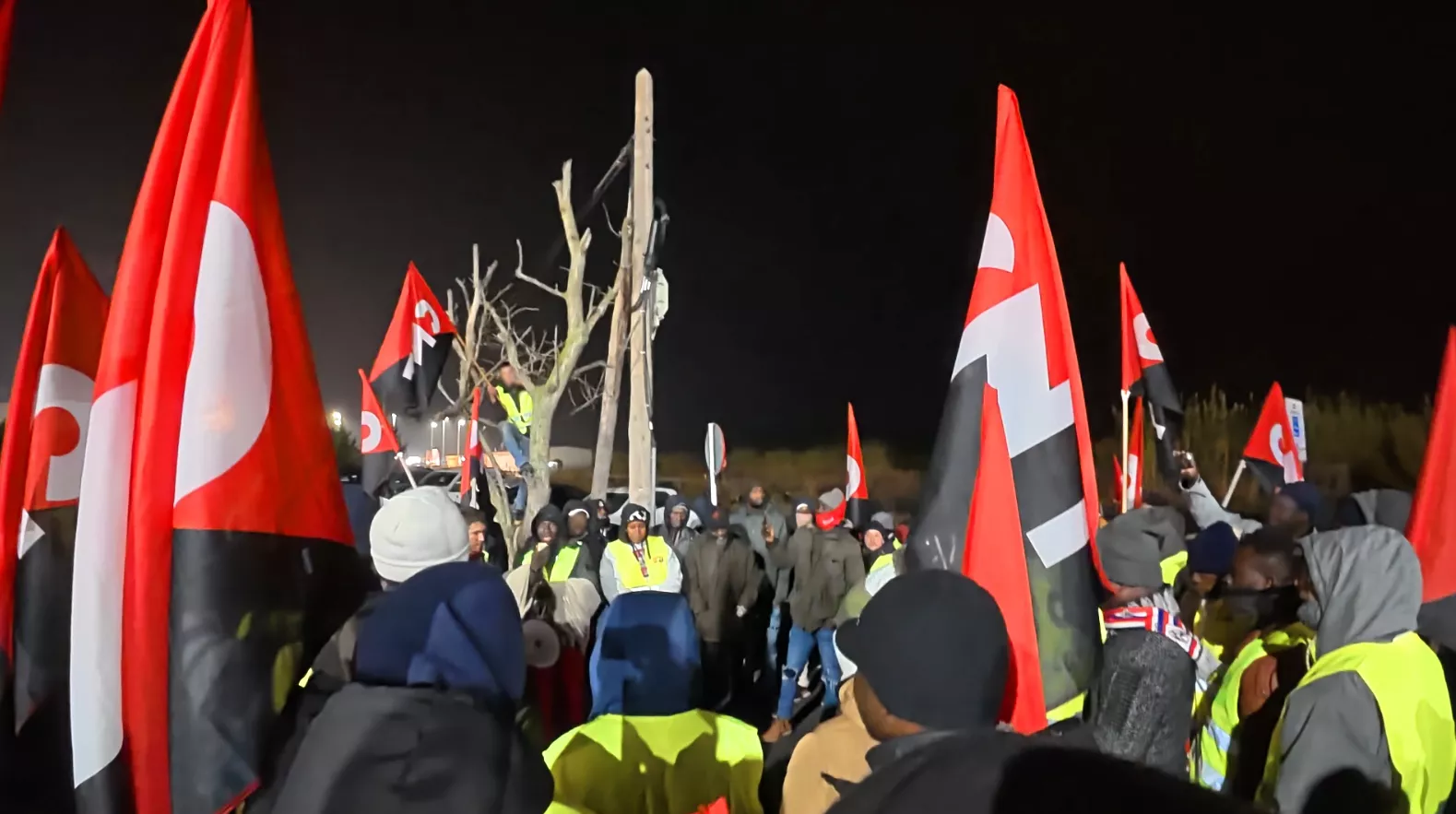 CNT califica de éxito la huelga en Litera Meat.