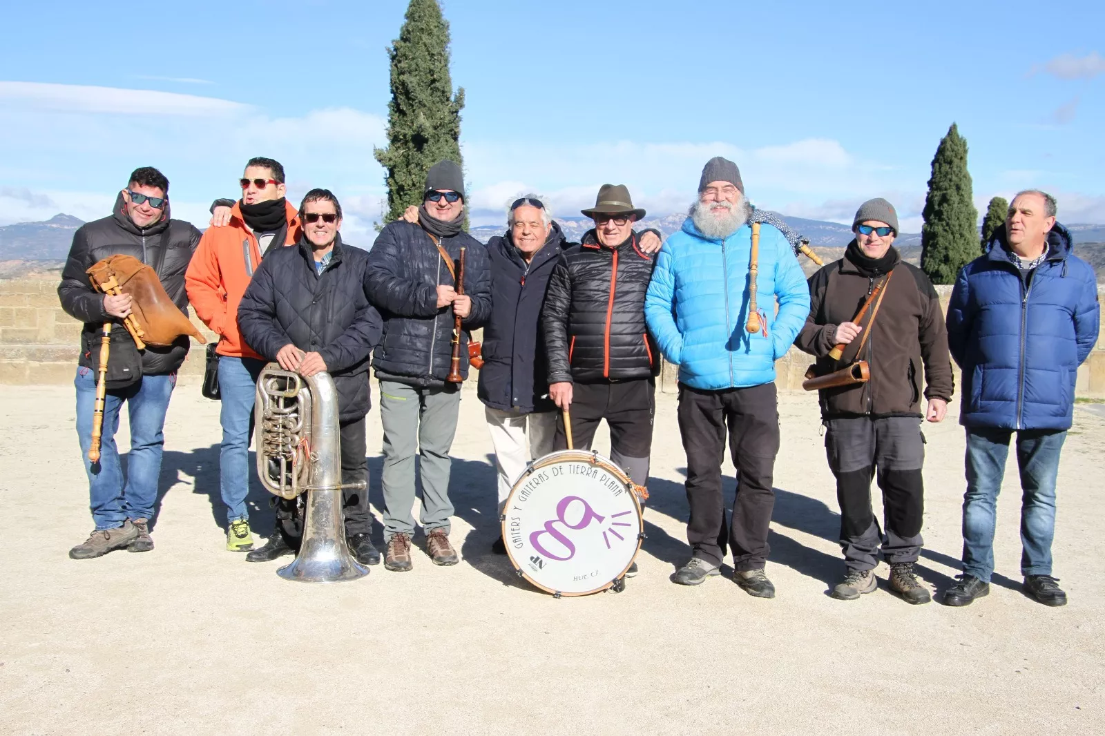 Círculo Republicano CRMAHU y CNT celebrando el décimo aniversario del Memorial 545. Foto Carlos Neofato