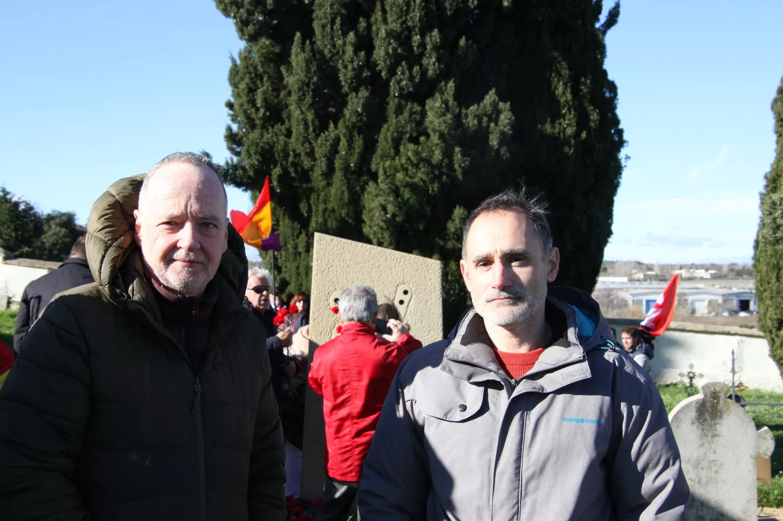 Círculo Republicano CRMAHU y CNT celebrando el décimo aniversario del Memorial 545. Foto Carlos Neofato