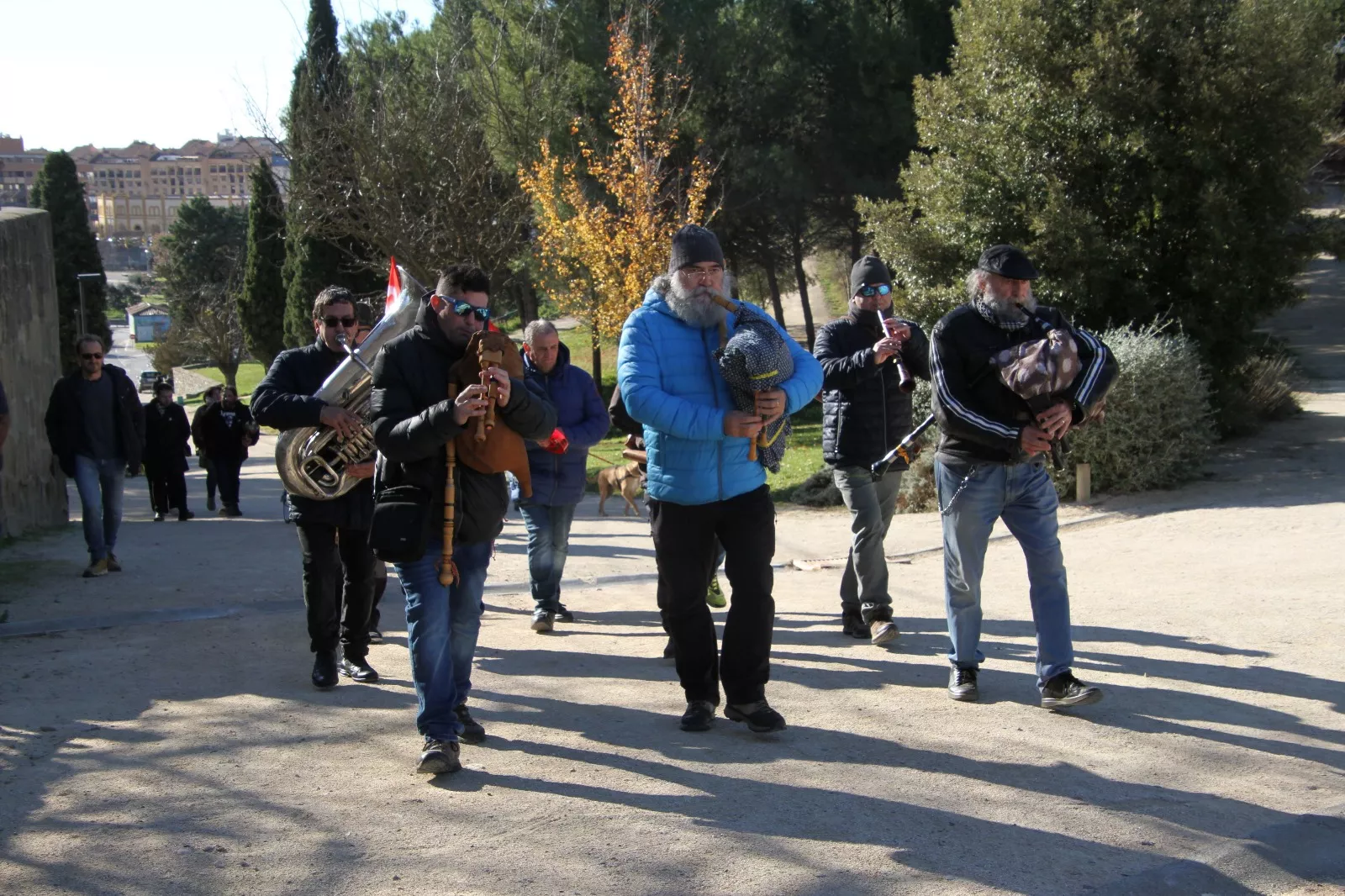 Círculo Republicano CRMAHU y CNT celebrando el décimo aniversario del Memorial 545. Foto Carlos Neofato