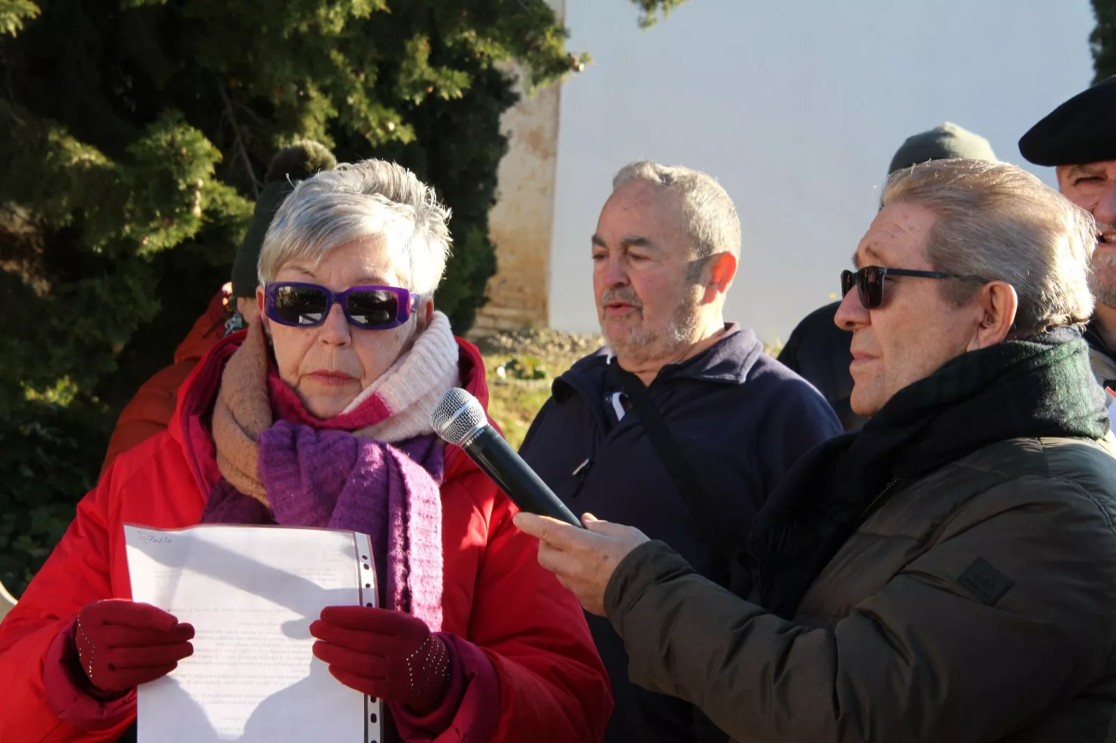 Círculo Republicano CRMAHU y CNT celebrando el décimo aniversario del Memorial 545. Foto Carlos Neofato