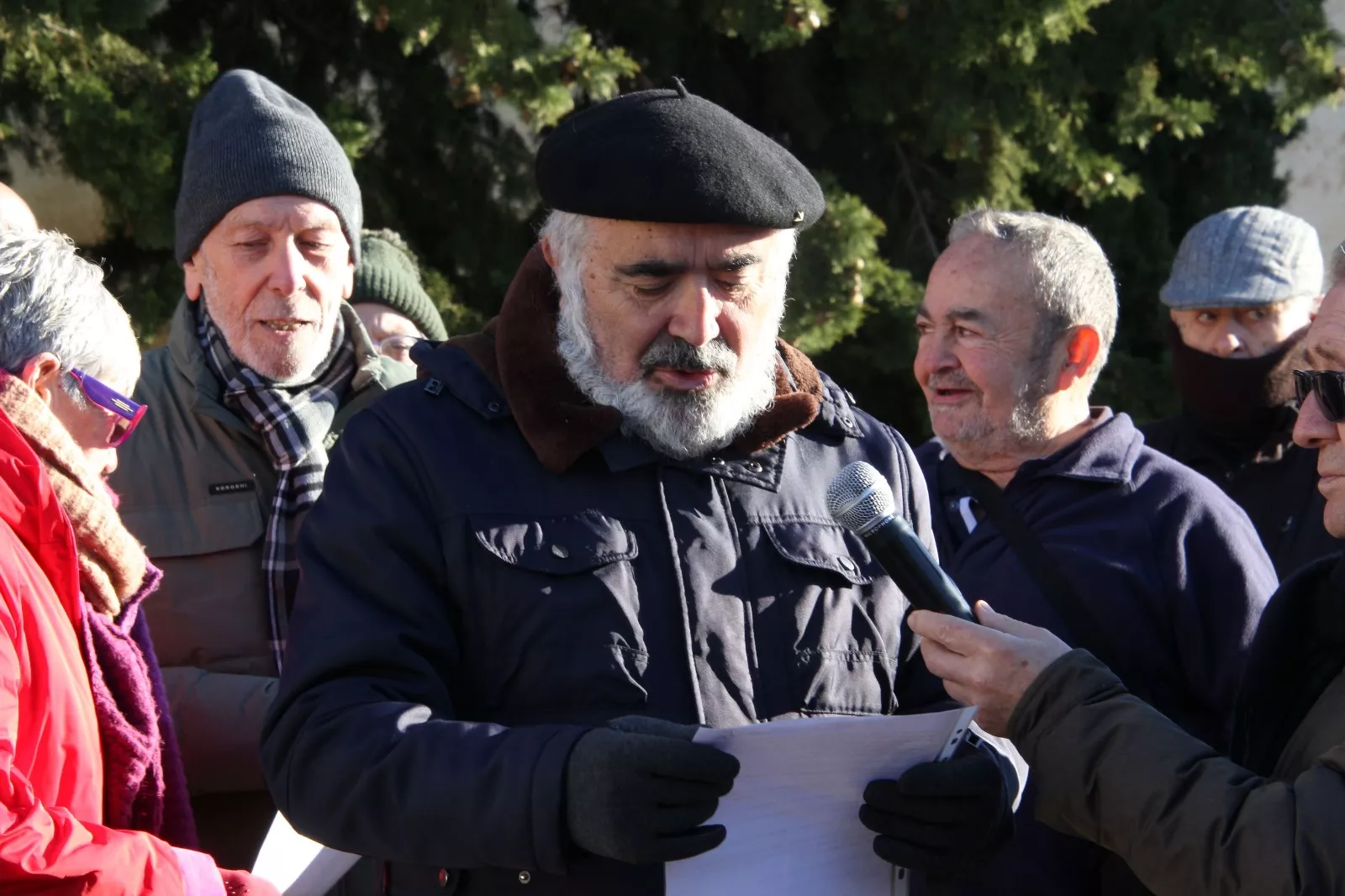 Círculo Republicano CRMAHU y CNT celebrando el décimo aniversario del Memorial 545. Foto Carlos Neofato
