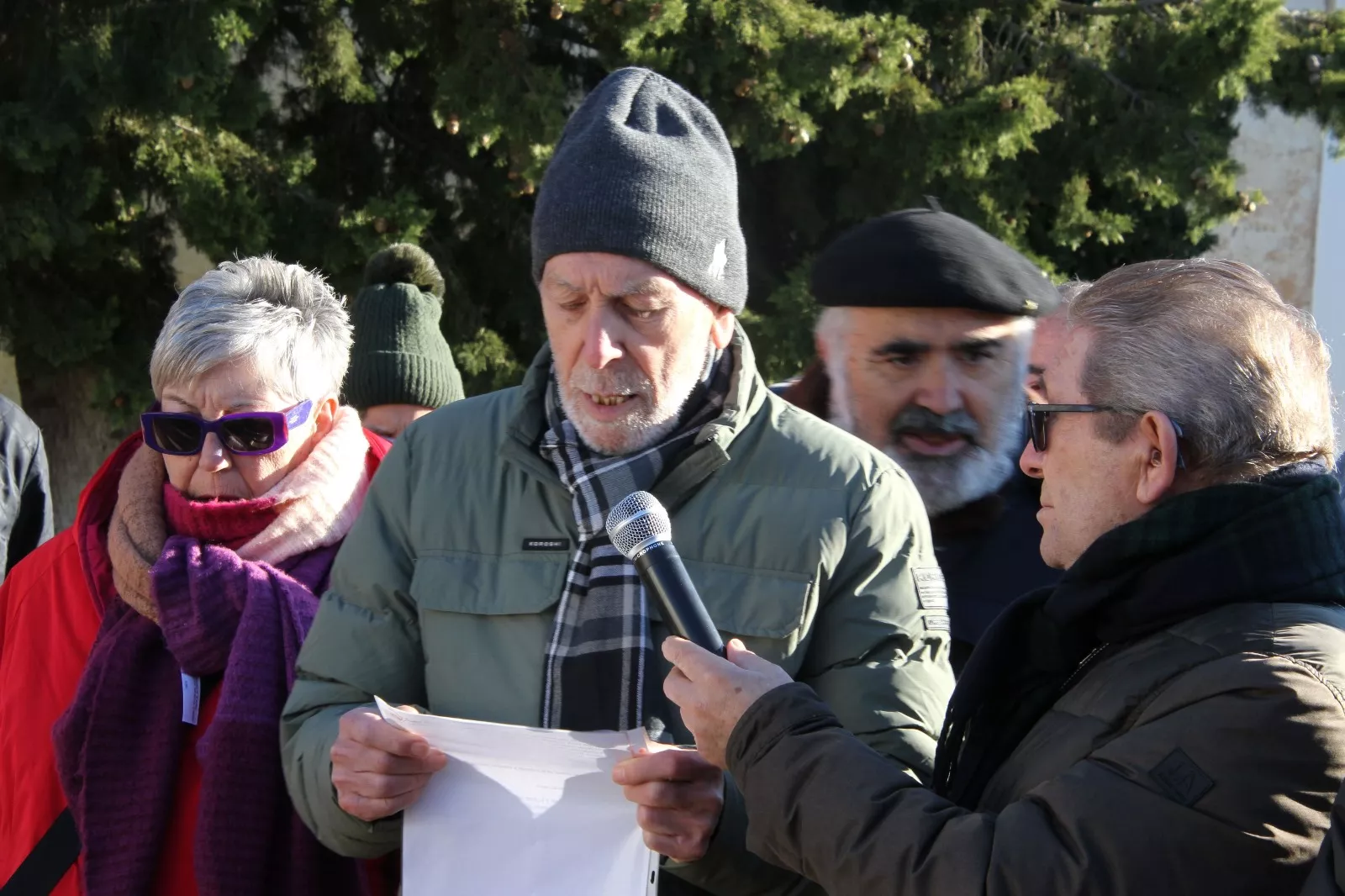 Círculo Republicano CRMAHU y CNT celebrando el décimo aniversario del Memorial 545. Foto Carlos Neofato