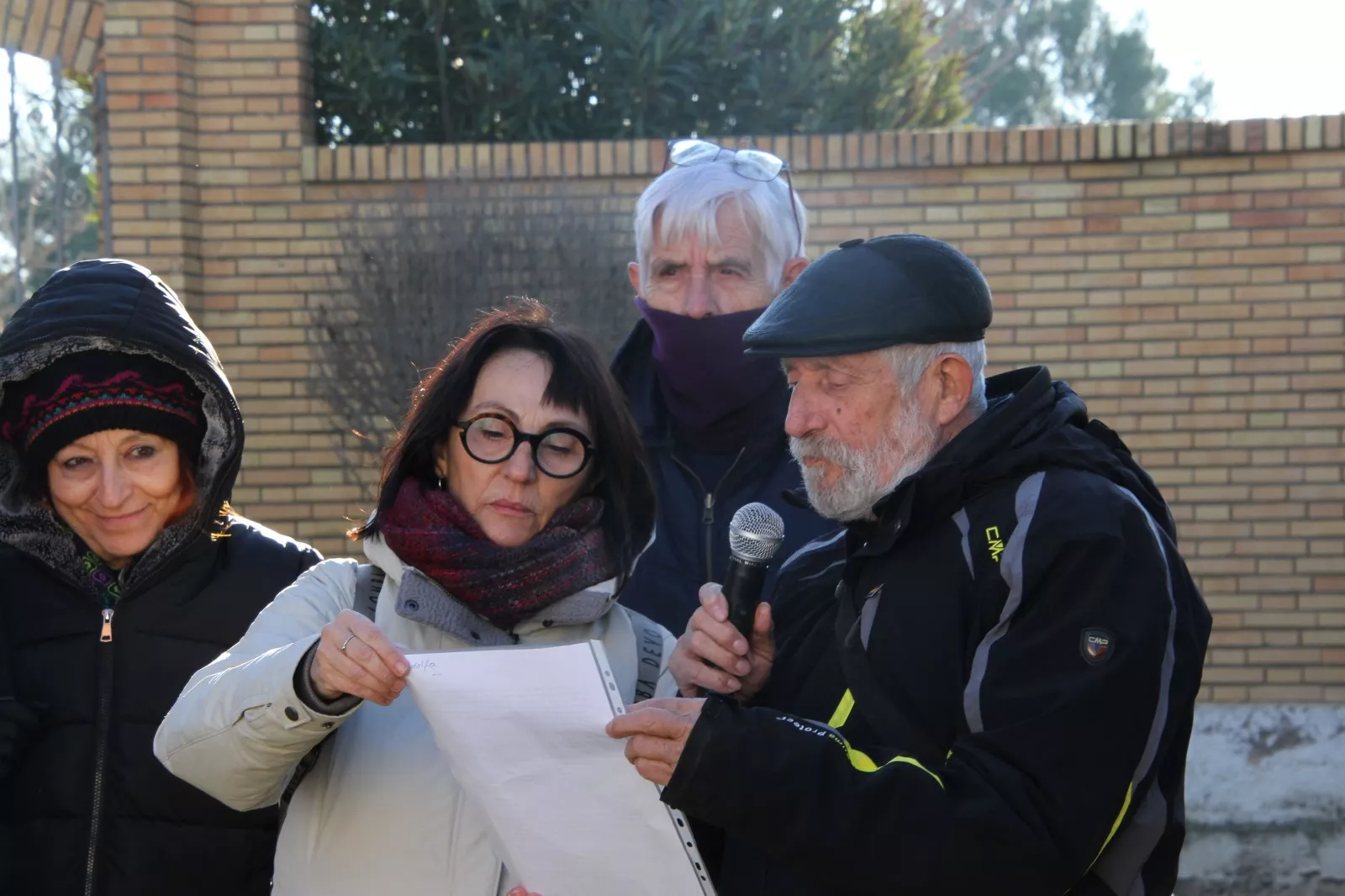 Círculo Republicano CRMAHU y CNT celebrando el décimo aniversario del Memorial 545. Foto Carlos Neofato