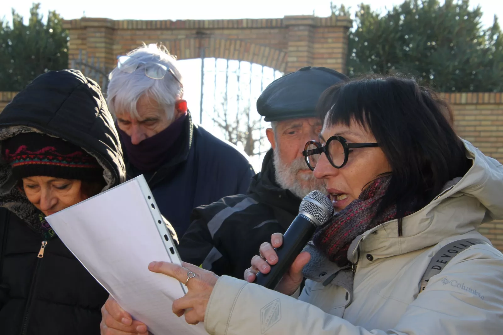 Círculo Republicano CRMAHU y CNT celebrando el décimo aniversario del Memorial 545. Foto Carlos Neofato